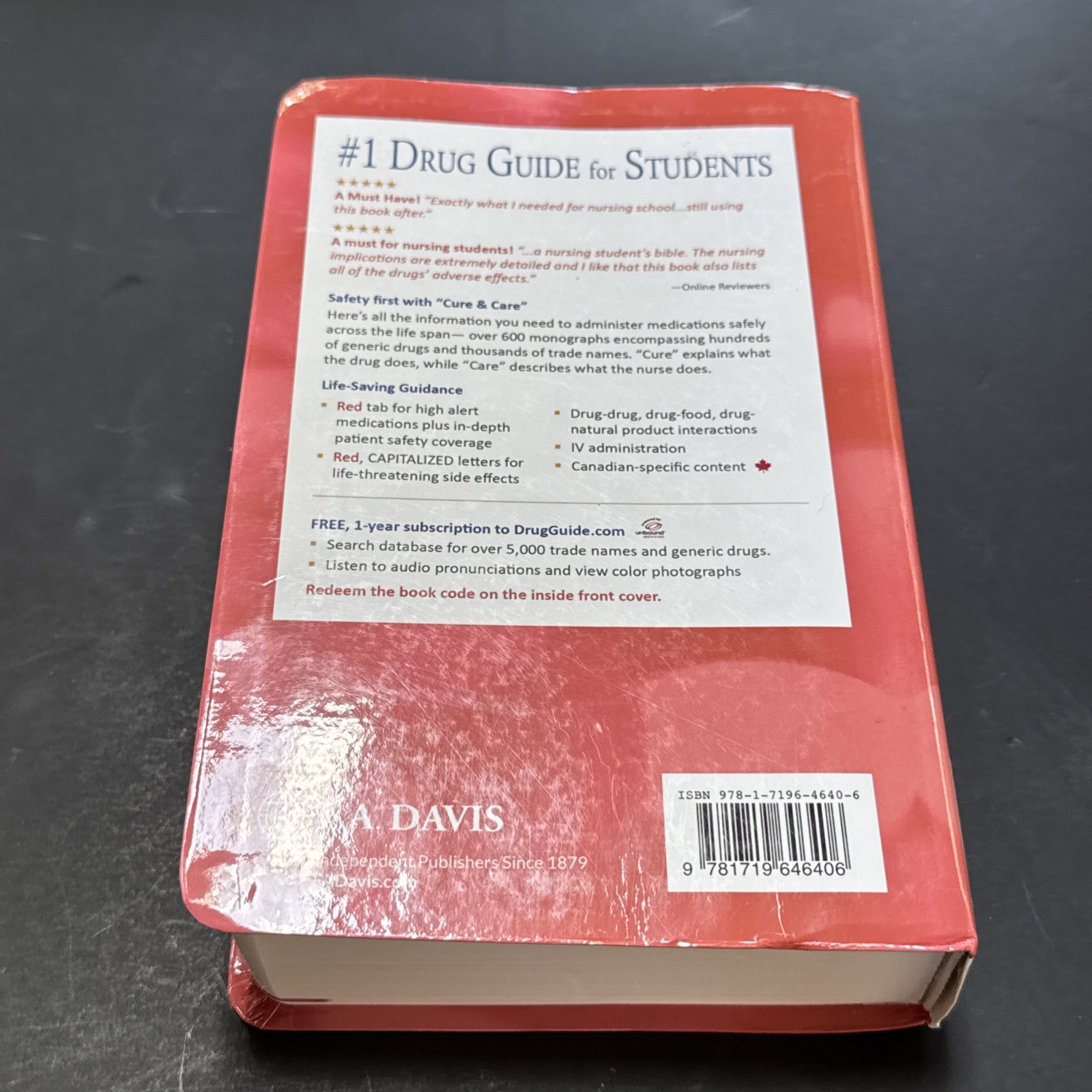 Davis’s Drug Guide for Nurses by April Hazard Vallerand and Cynthia A….