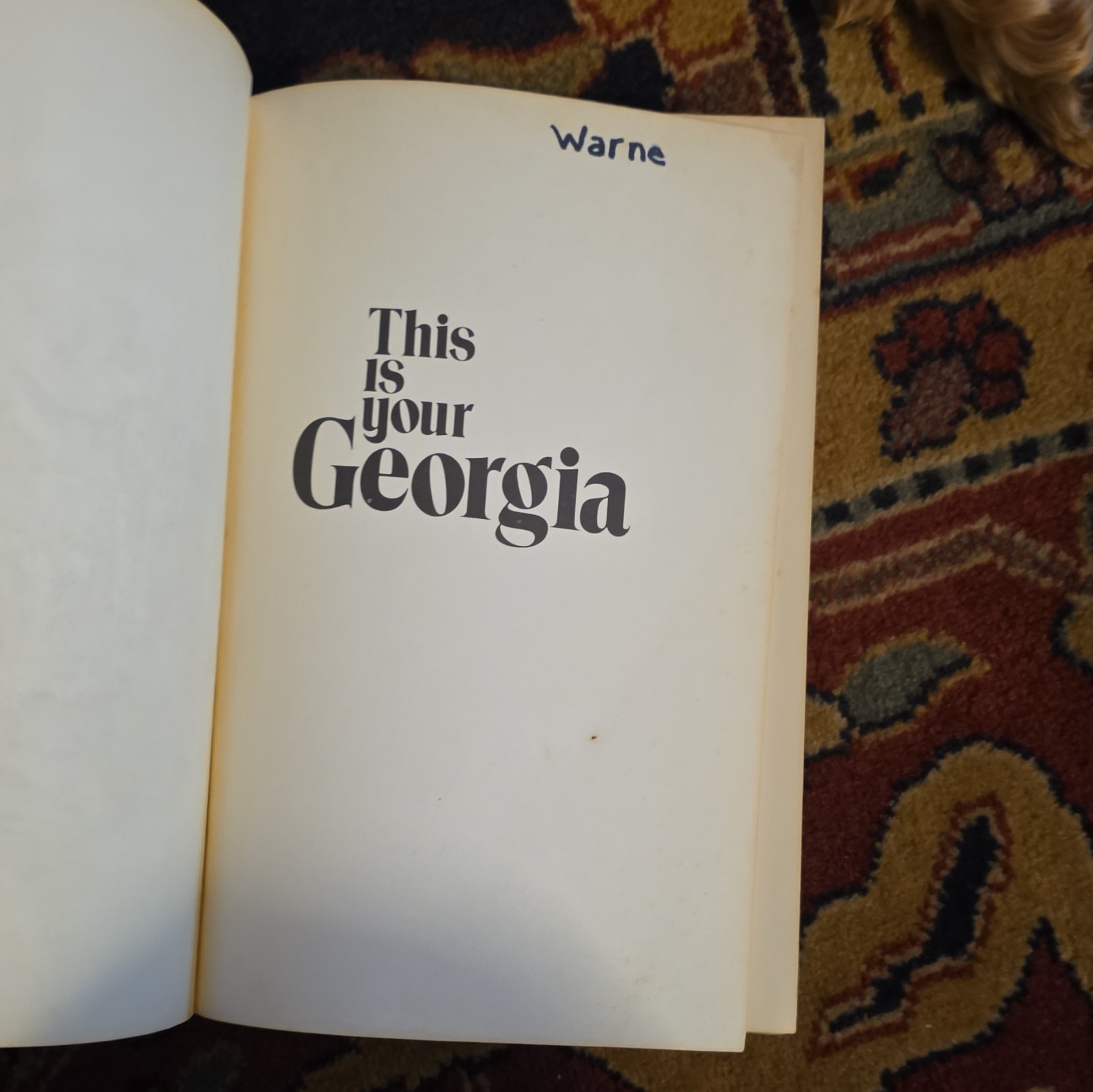 This Is Your Georgia by Not Available (Hardcover) By Bernice McCullar