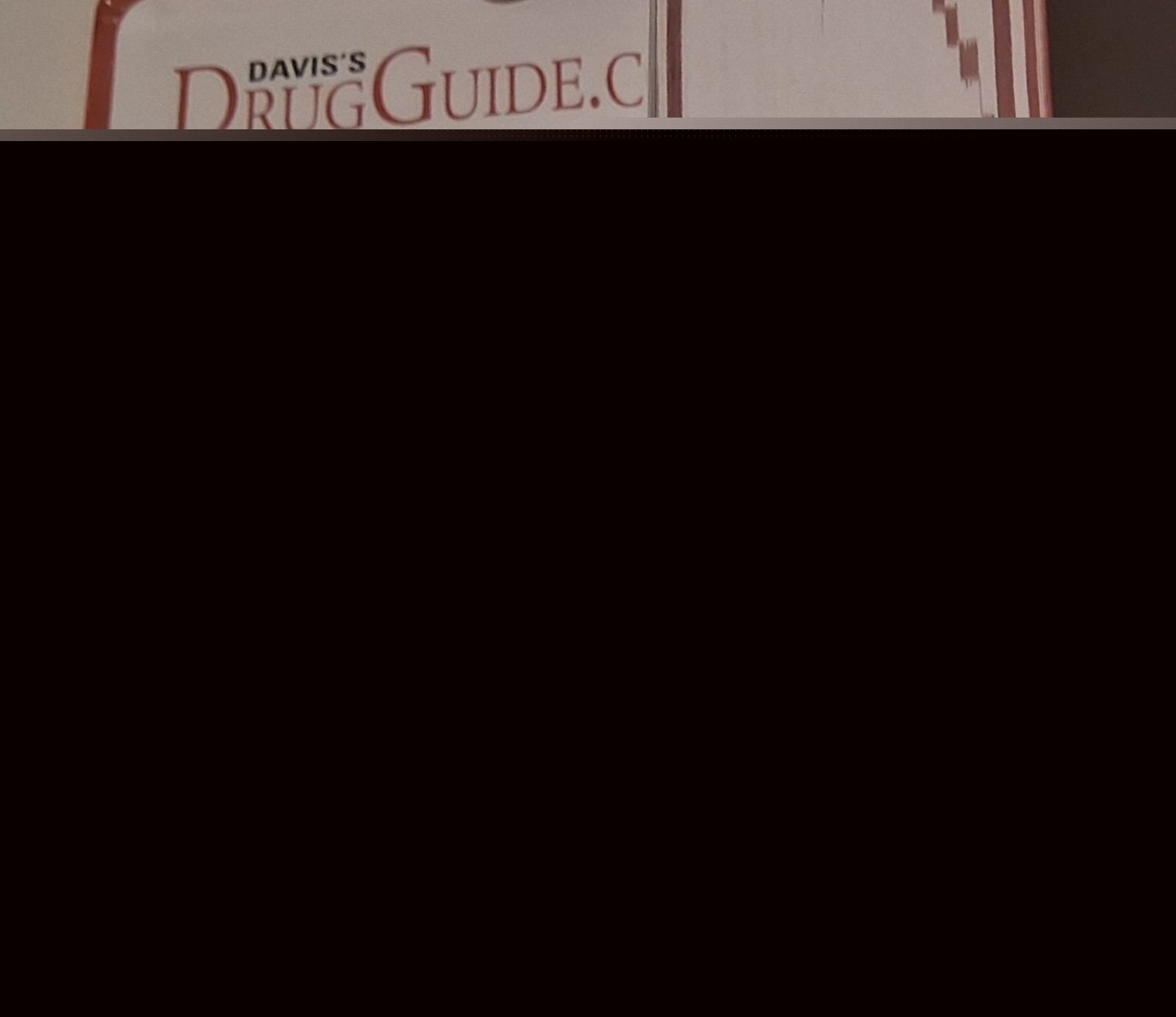 Davis’s Drug Guide for Nurses, 18th Edition Like New – Unused Access Code