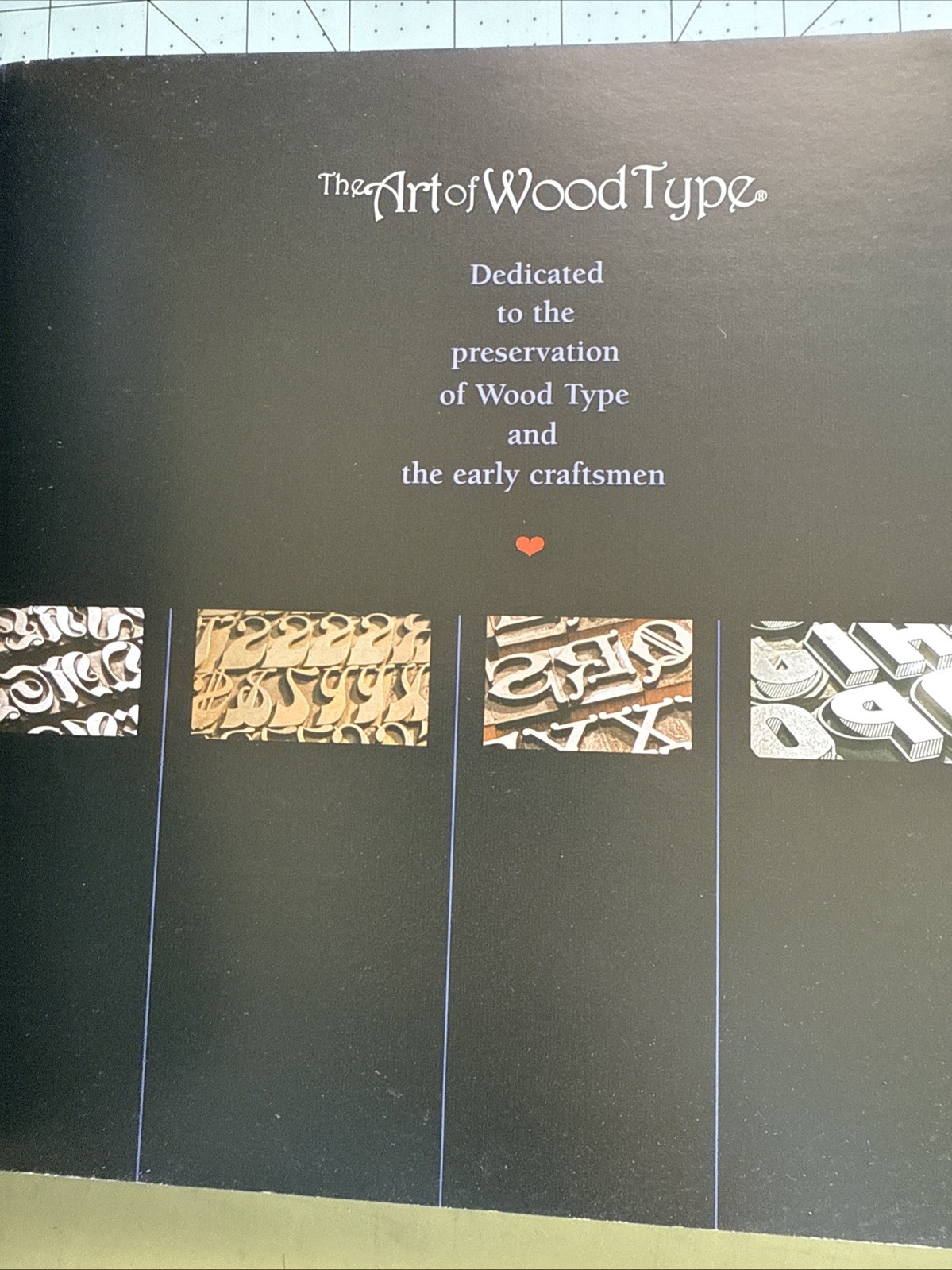 The Art of Wood Type by Gregory Ruffa – Rare Typography & Letterpress Book