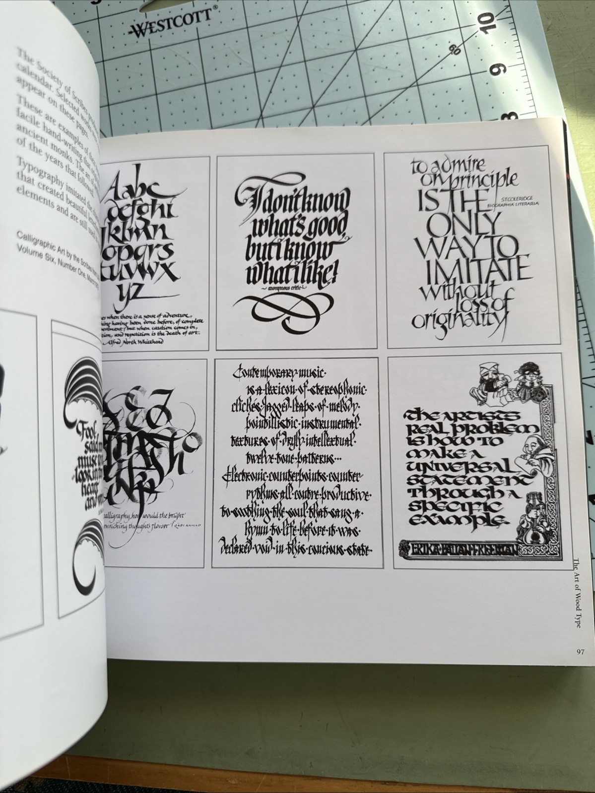 The Art of Wood Type by Gregory Ruffa – Rare Typography & Letterpress Book