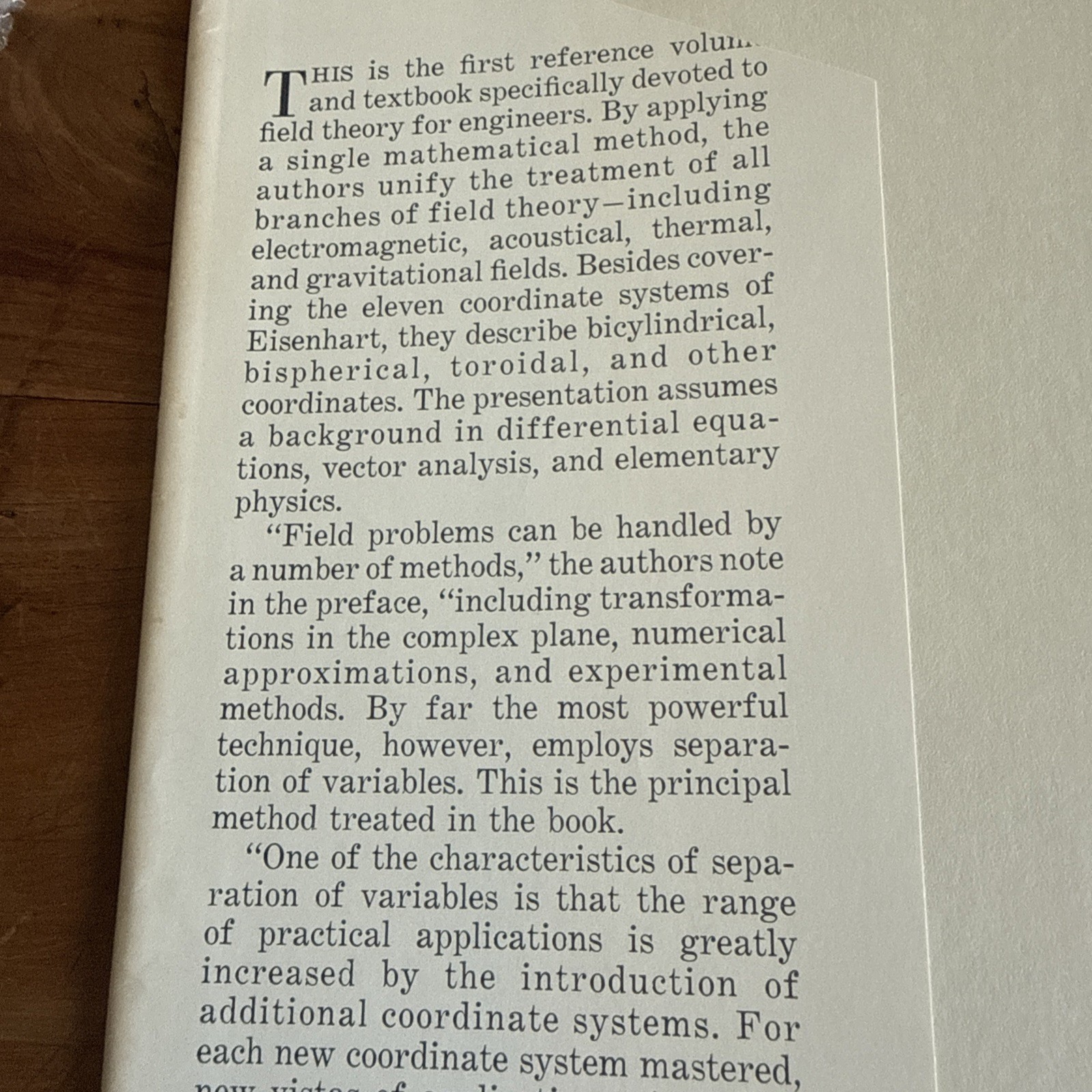 Field Theory For Engineers The Van Nostrand Series In Electronics By Parry Moon