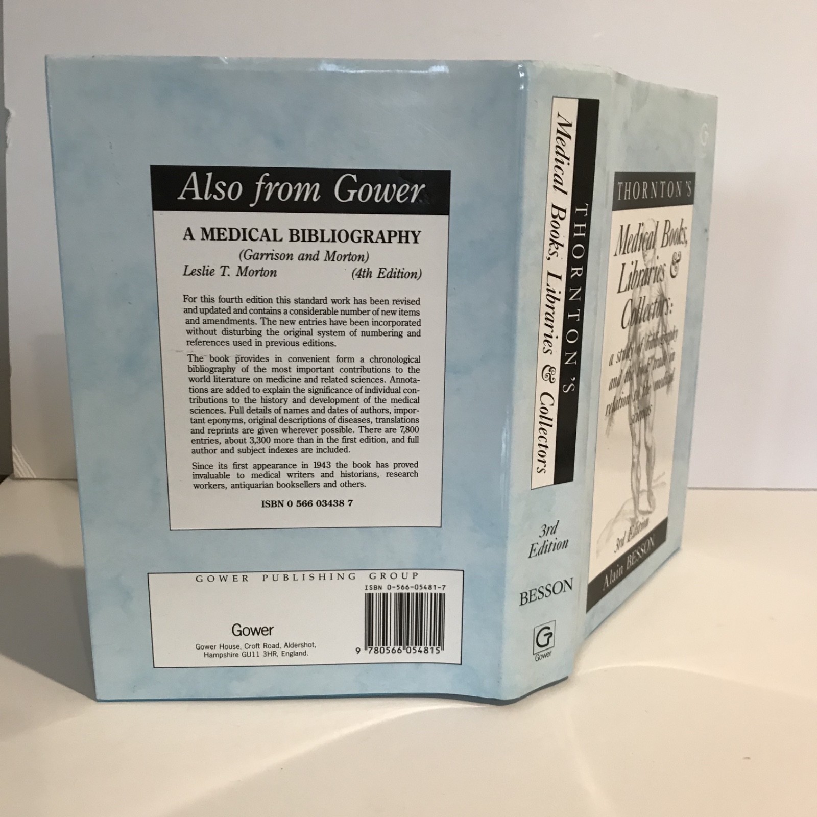 Medical Books, Libraries & Collectors: a Study of Bibliography the Book Trade