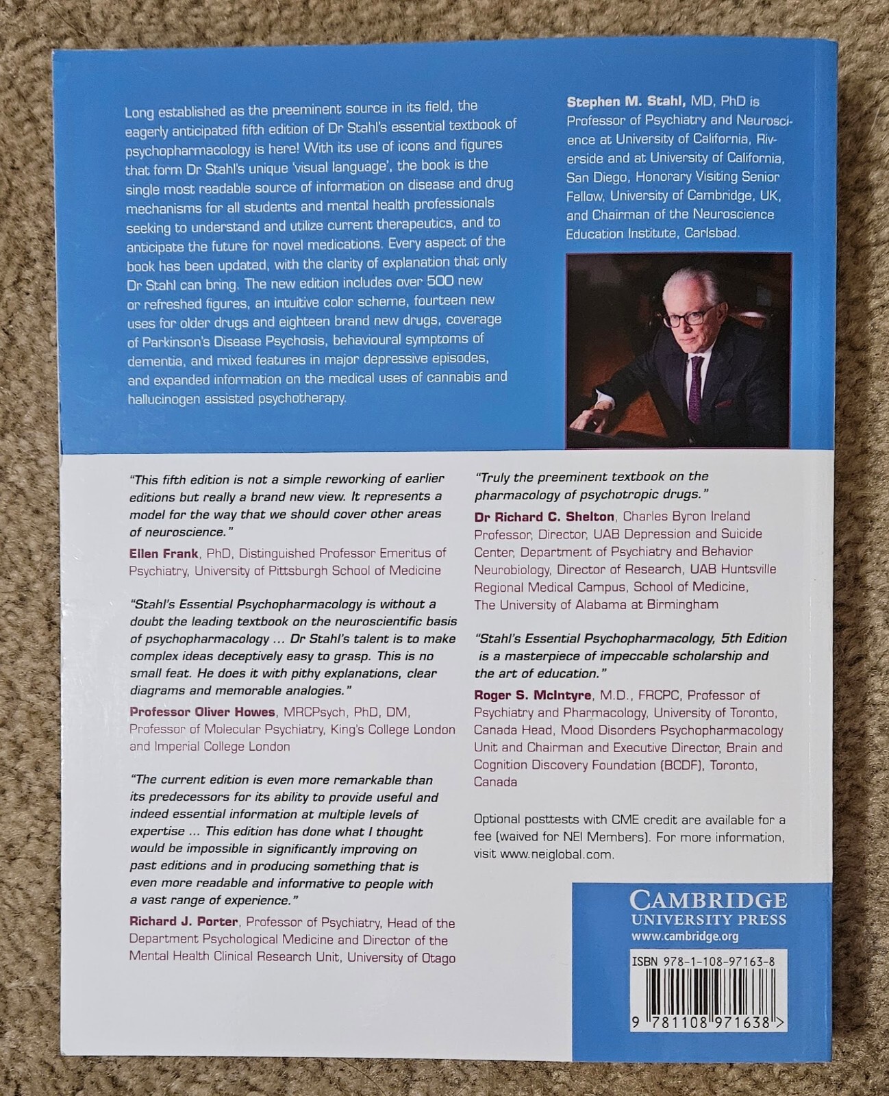 Stahl’s Essential Psychopharmacology : Neuroscientific Basis and Practical…