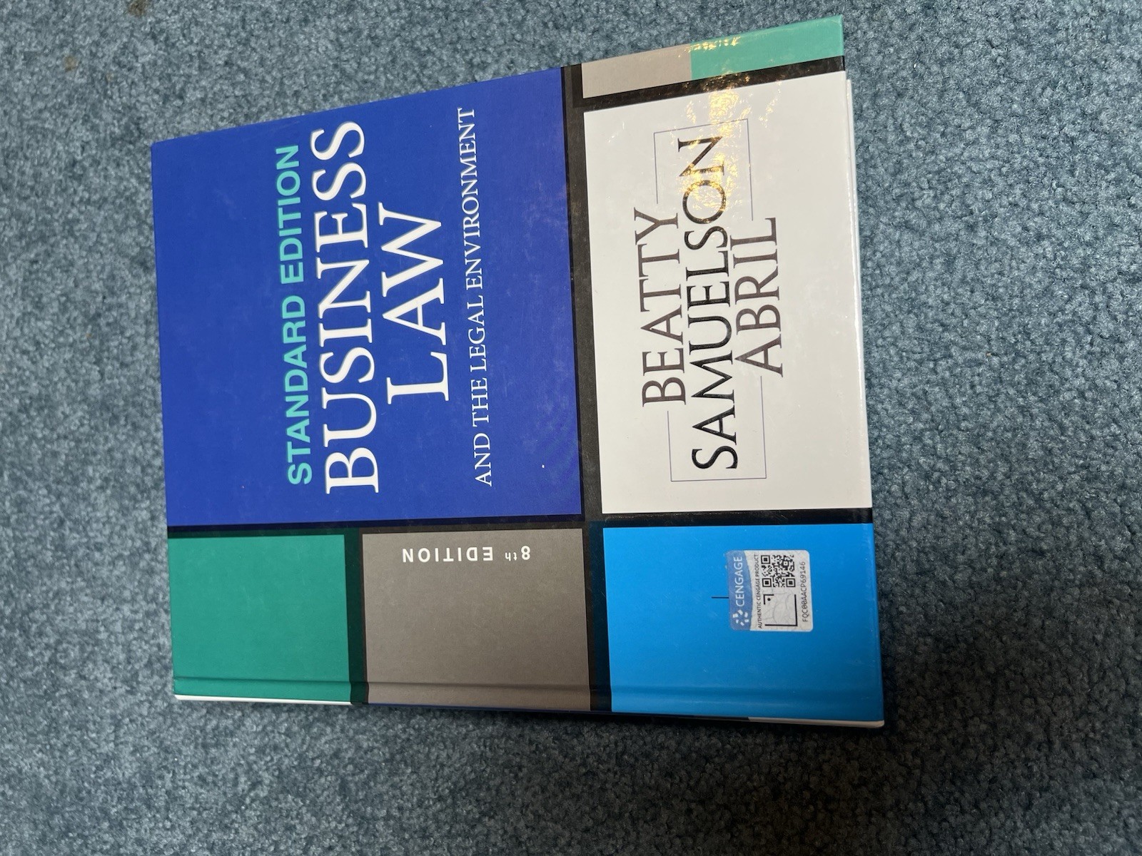 Business Law and the Legal Environment, Standard Edition Hardcove…VERY GOOD