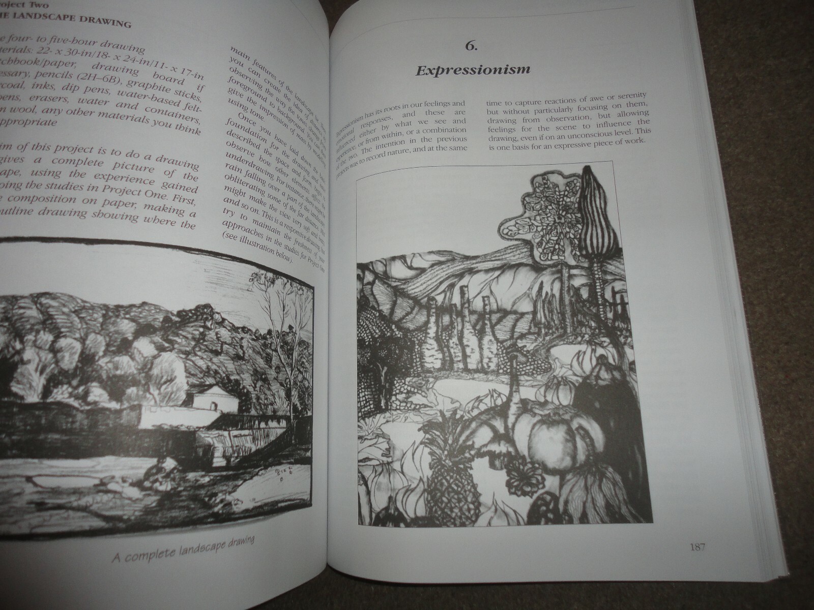 RARE FOUNDATION COURSE IN DRAWING BOOK PETER STAYNER & TERRY ROSENBERG 240 PAGES
