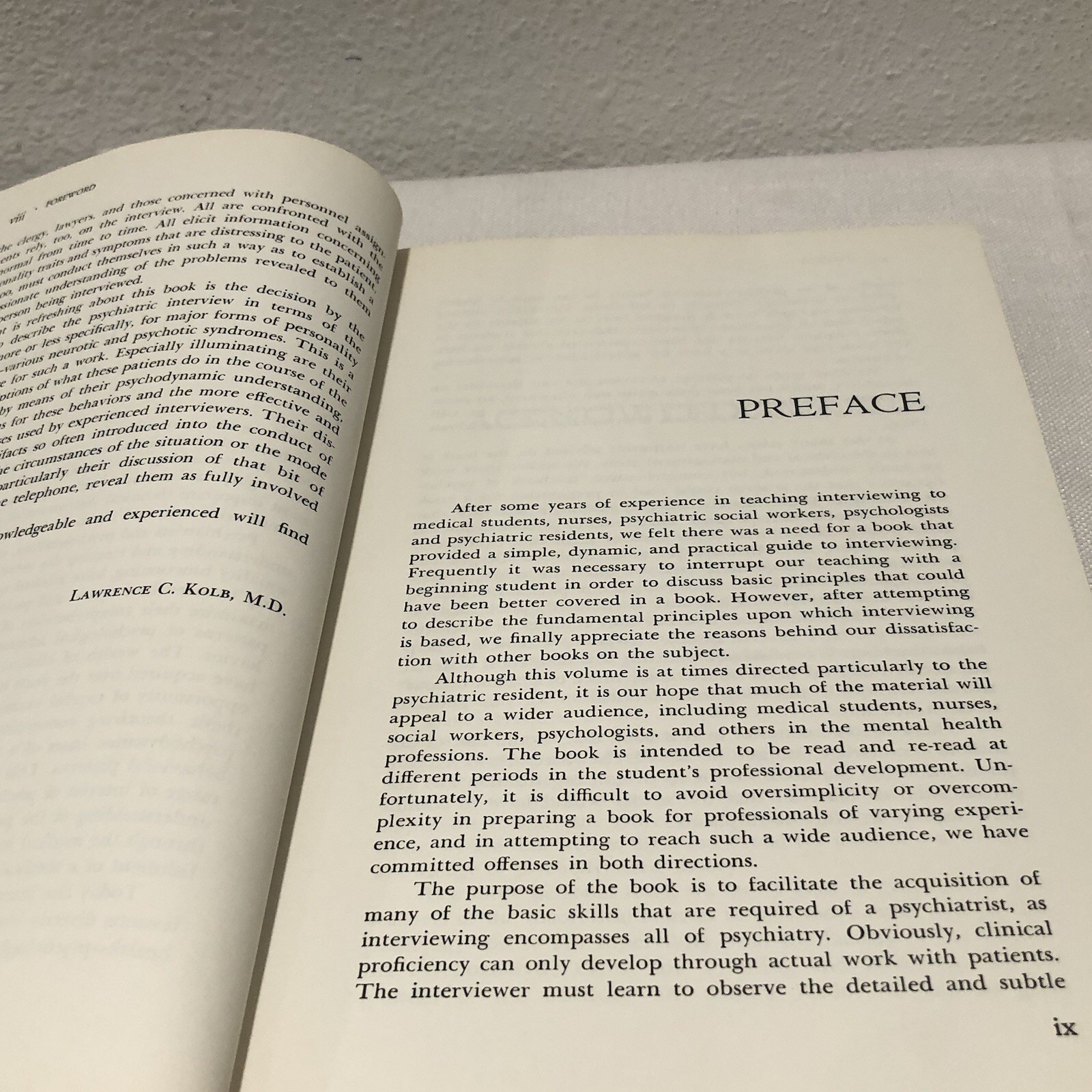 The Psychiatric Interview In Clinical Practice – MacKinnon and Michels – 1971 HC