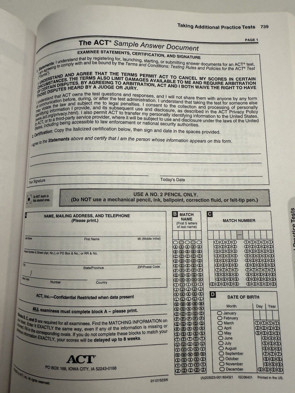 The Official ACT Prep Guide 2023-2024 Book + 14 Practice Tests + 400 Digital…