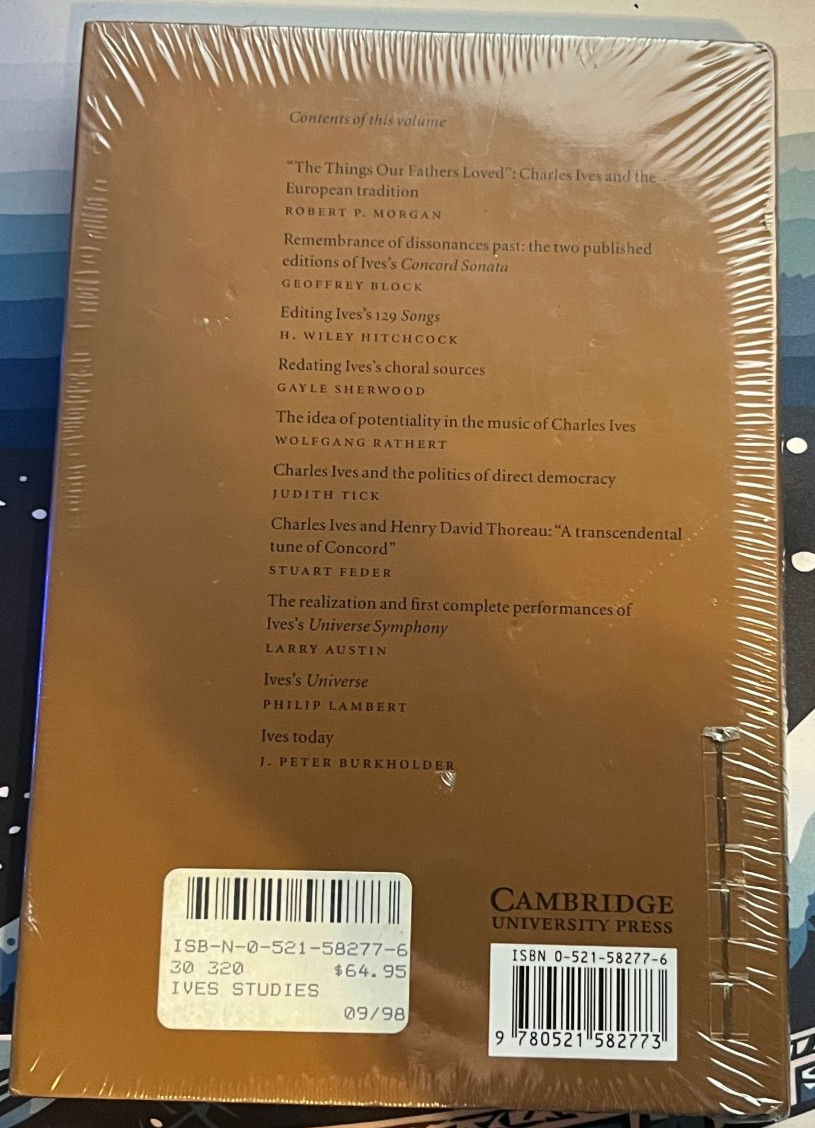 Ives Studies by Philip Lambert (Hardcover) (1998) (Brand New + Sealed)