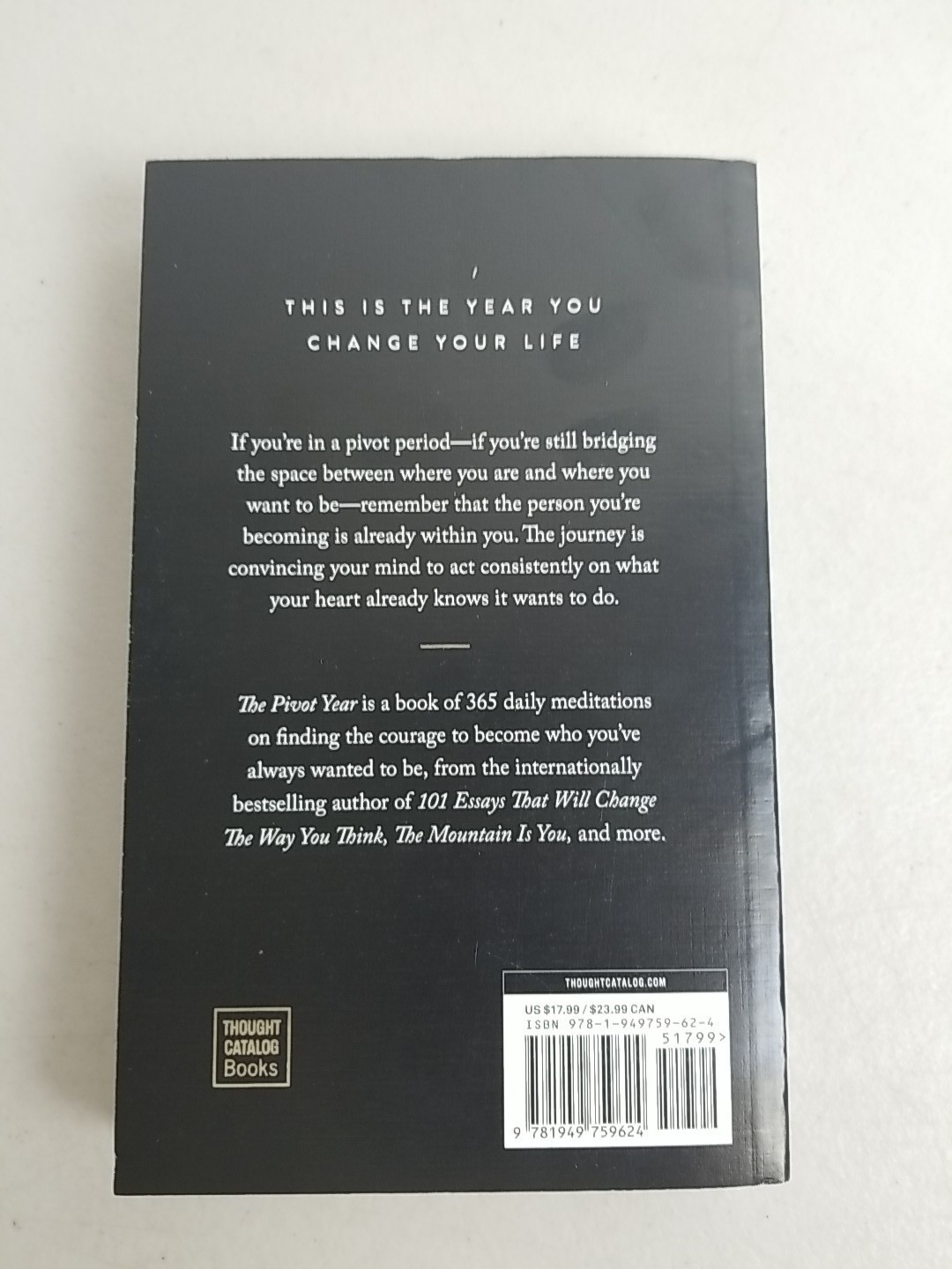 Pivot Year by Brianna Wiest (2023, Trade Paperback)