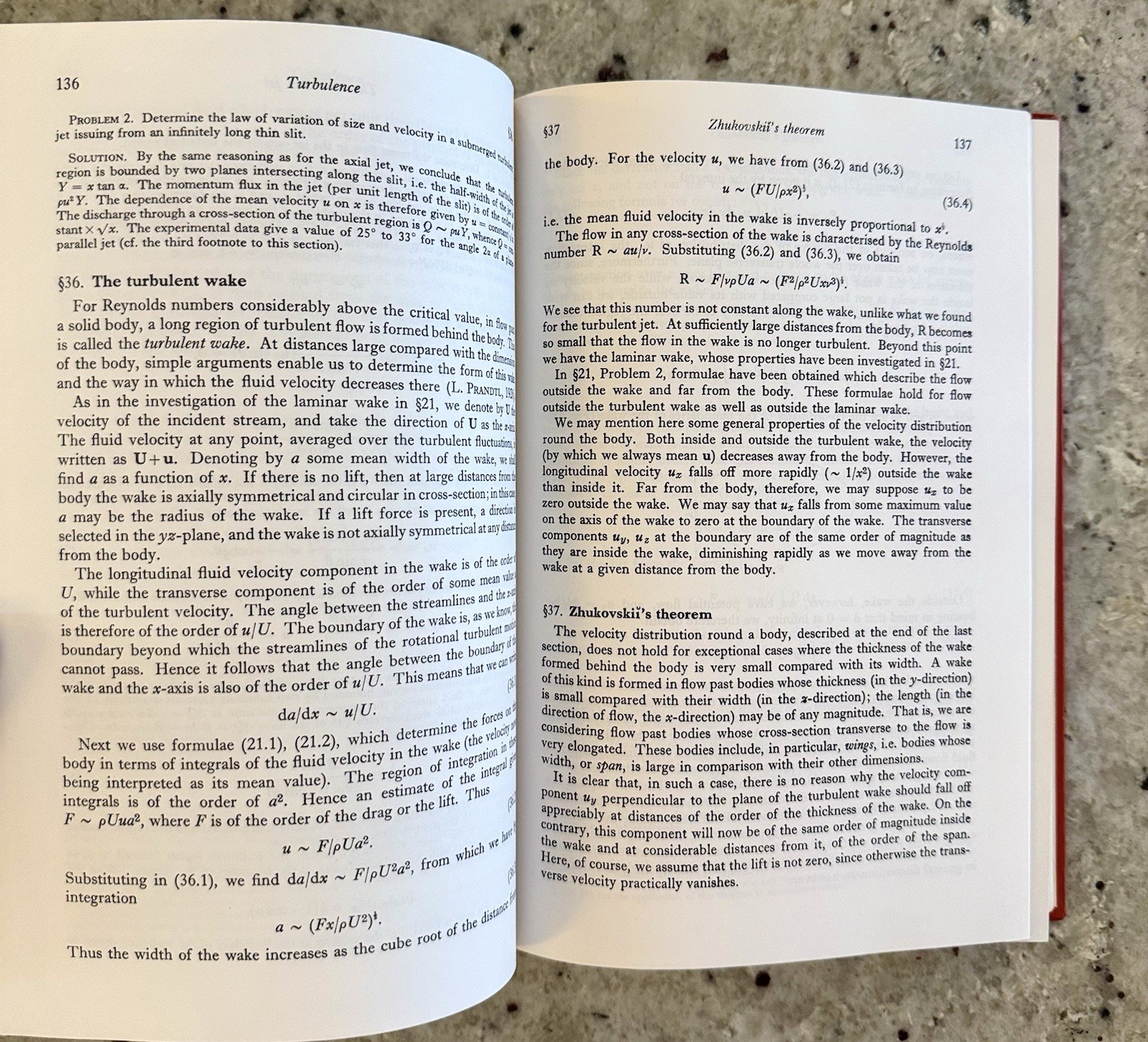 VTG 1968 Printing Landau & Lifshitz Fluid Mechanics 1st Edition HCVG
