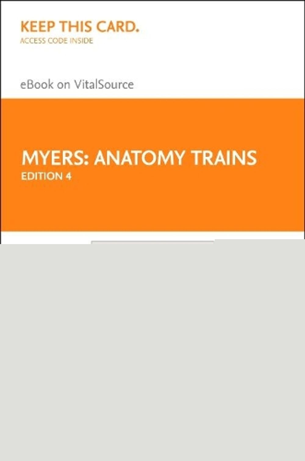 Anatomy Trains – Elsevier eBook on Vitalsource (Retail Access Card): Myofascial