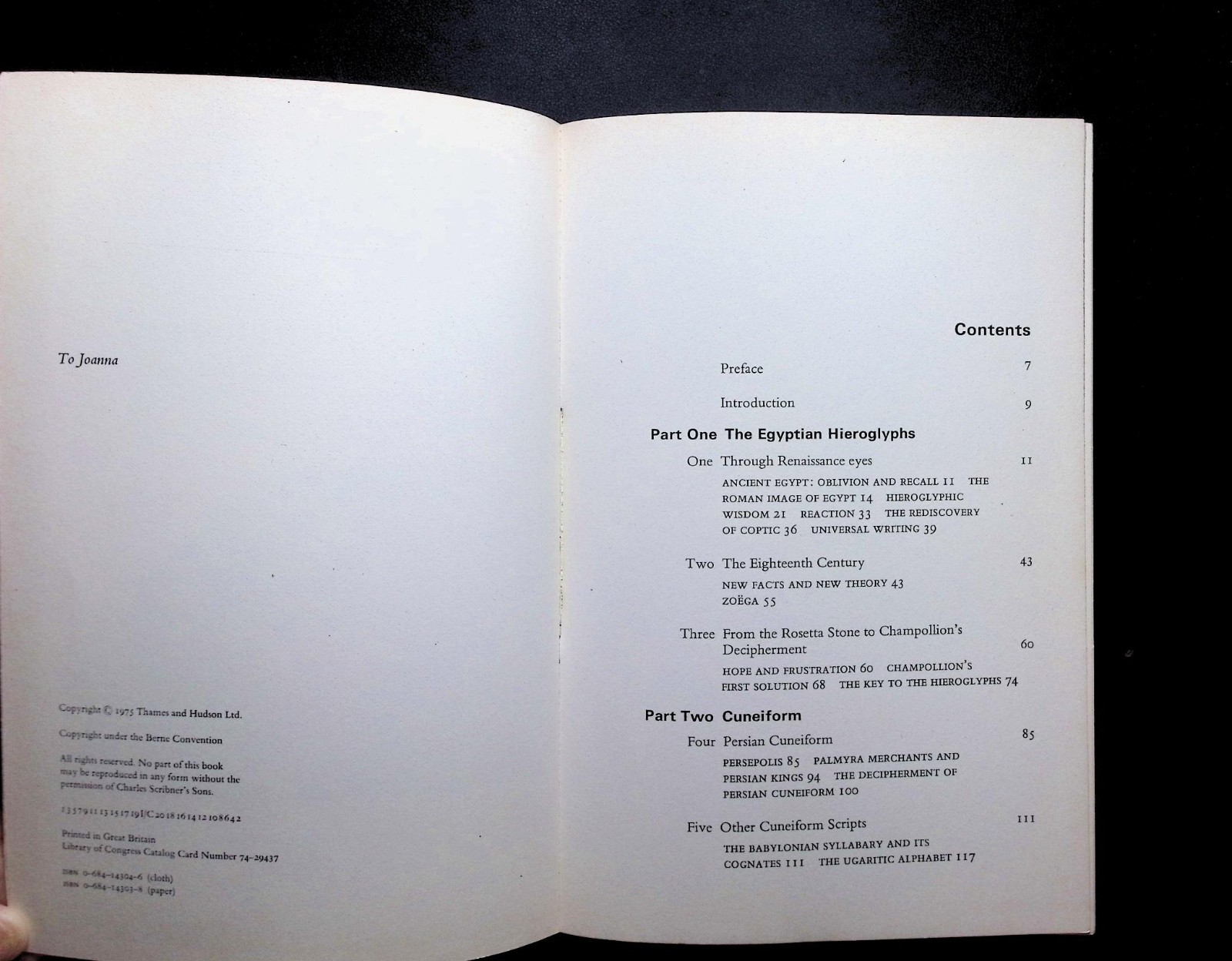 Decipherment by Maurice Pope 1975 HC Scribner From Hieroglyphs to Linear B NM
