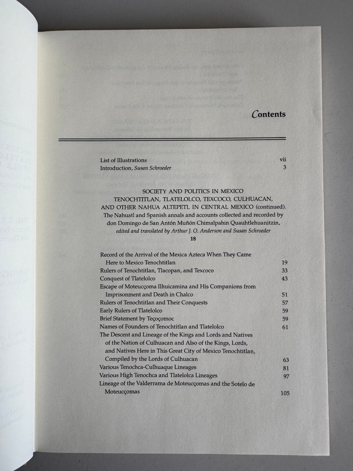 CODEX CHIMALPAHIN – VOLUME 2 -1997- HARDBACK BOOK
