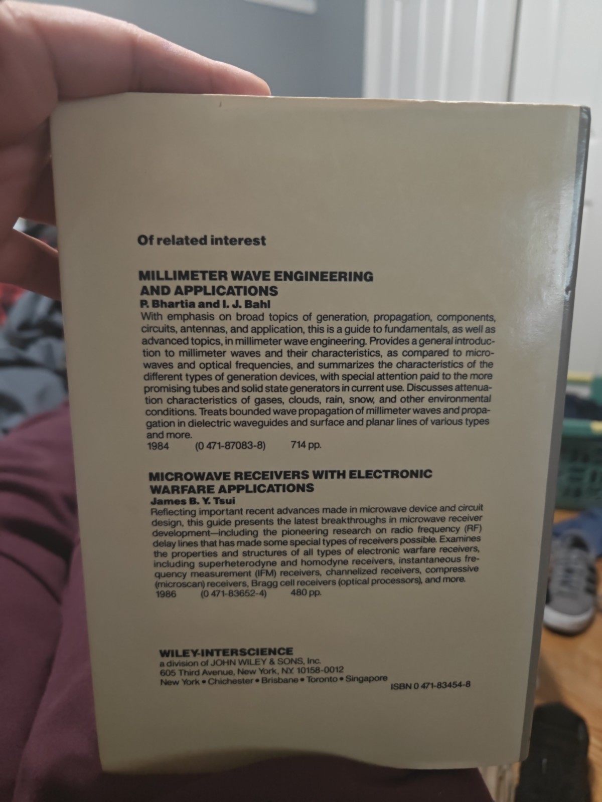 Microwave Passive Direction Finding by Stephen Lipsky (1987, Hardcover)