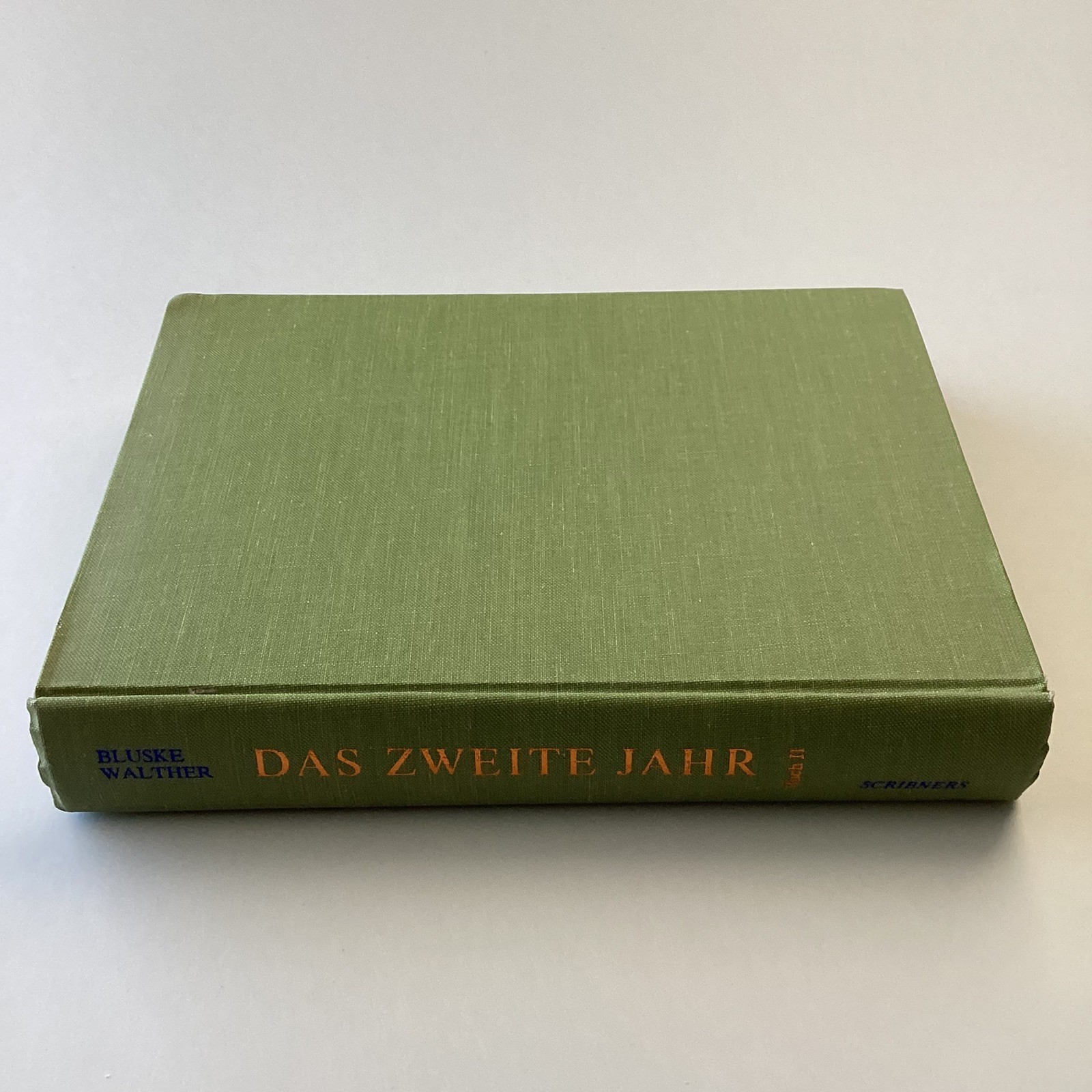 Das Zweite Jahr Buch II By Margaret Bluske 1975 Scribner German Series HC