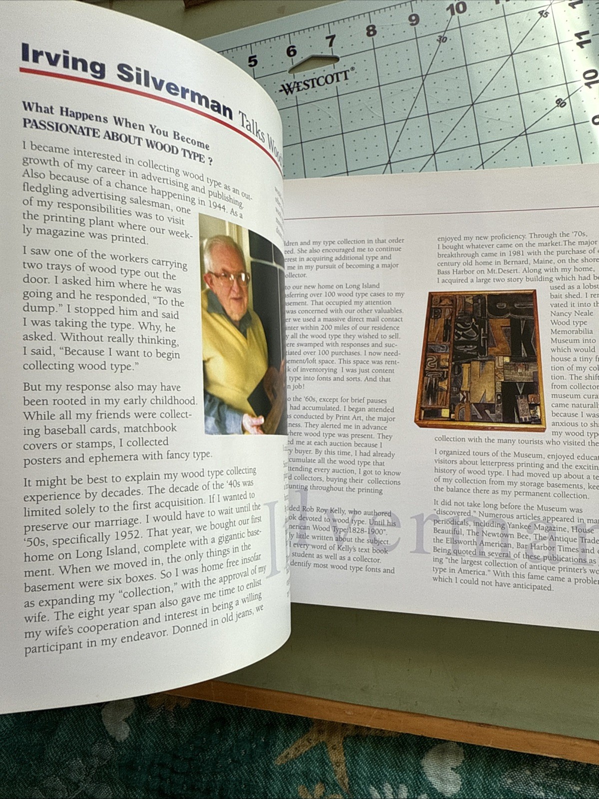 The Art of Wood Type by Gregory Ruffa – Rare Typography & Letterpress Book