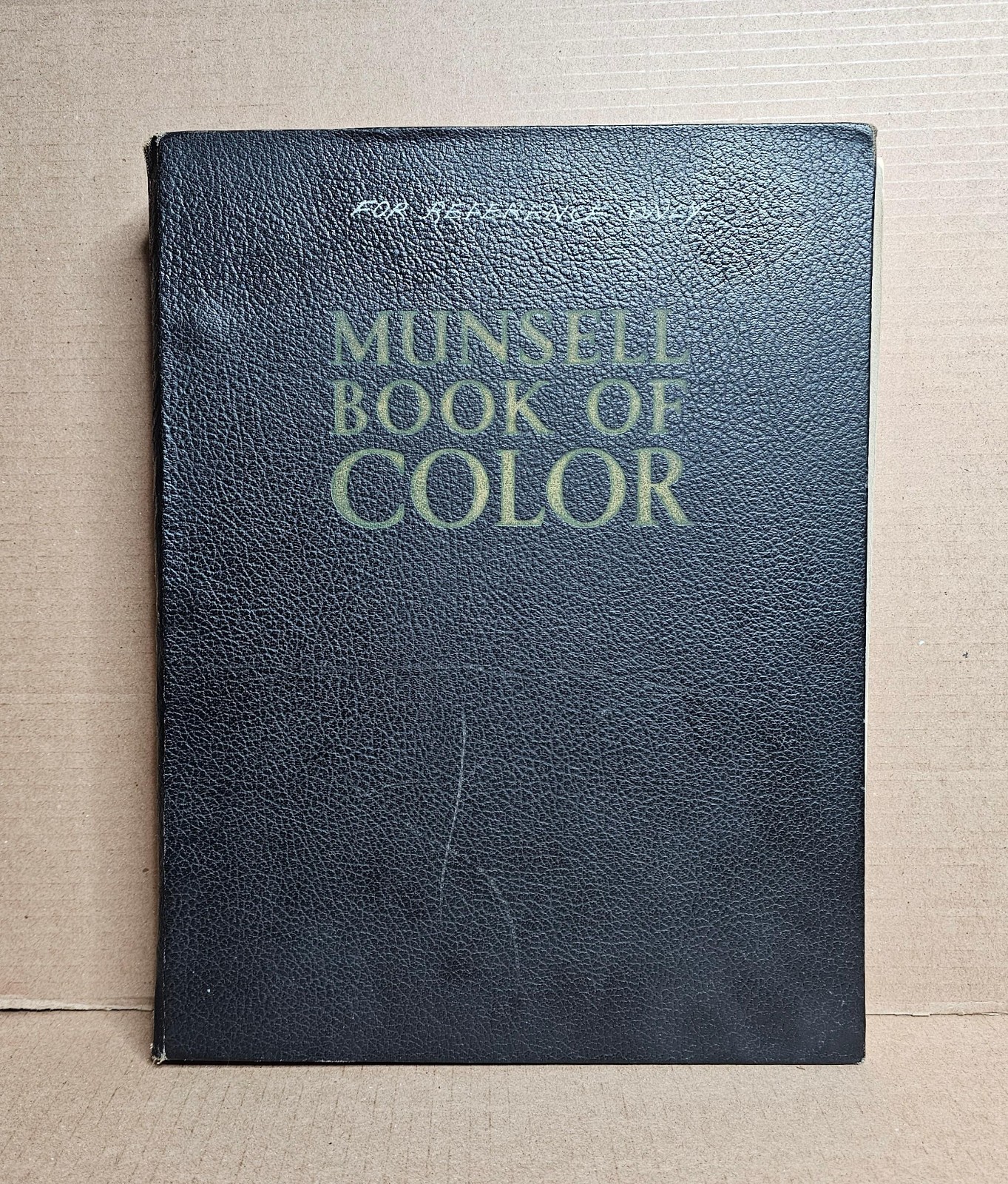 Munsell Book of Color 1929 Standard Edition EX-LIBRARY Loose-Leaf in Binder