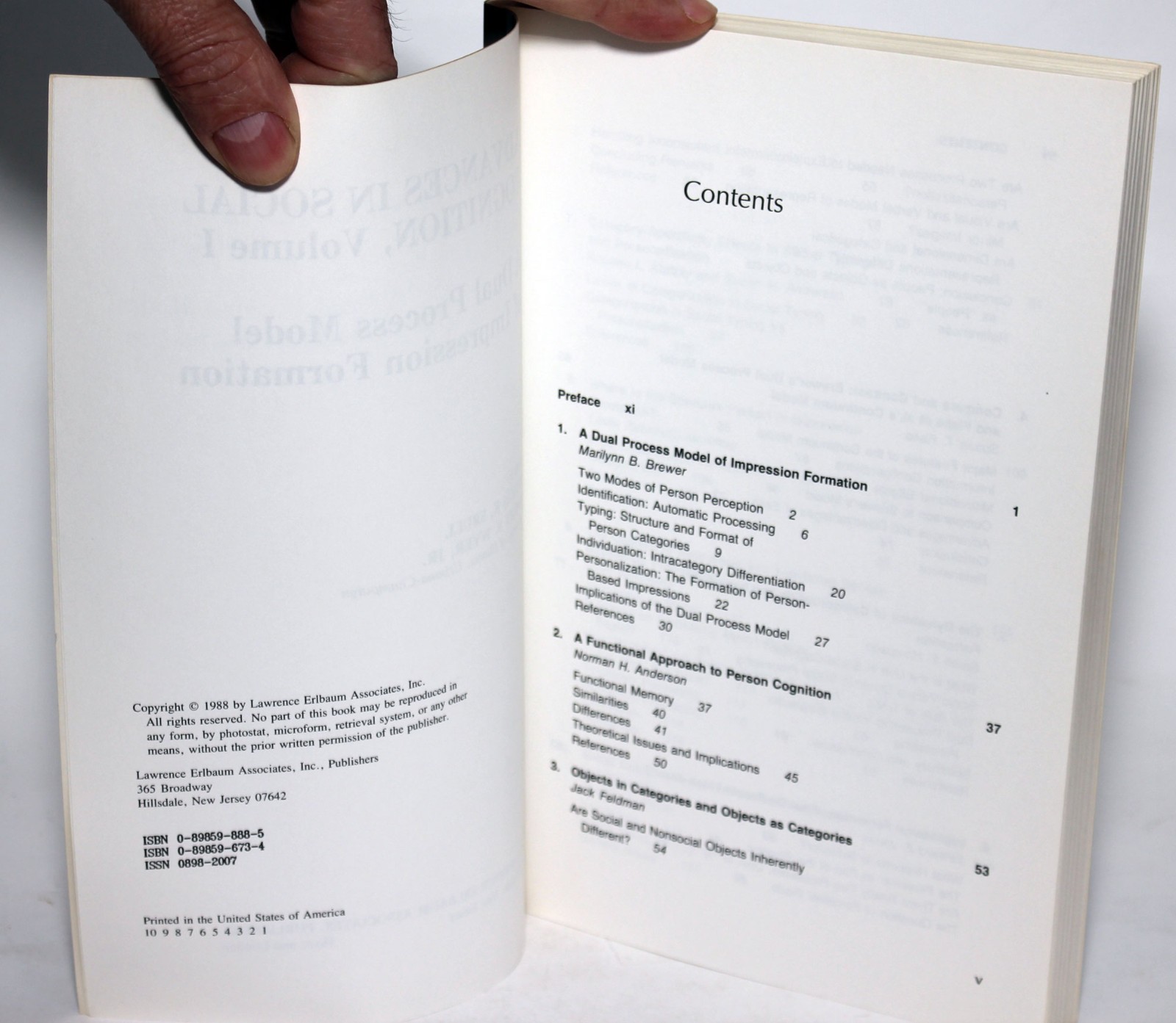 ADVANCES IN SOCIAL COGNITION VOLS I-IV 4 book set by R.S Wyer Jr. & T K Srull