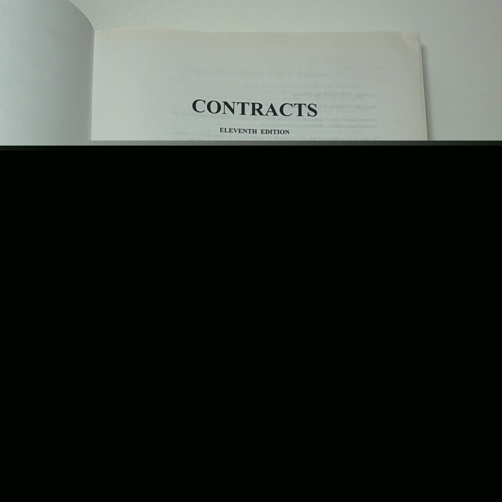 Emanuel Law Outlines Contracts Paperback by Emanuel Steven L. Eleventh Edition