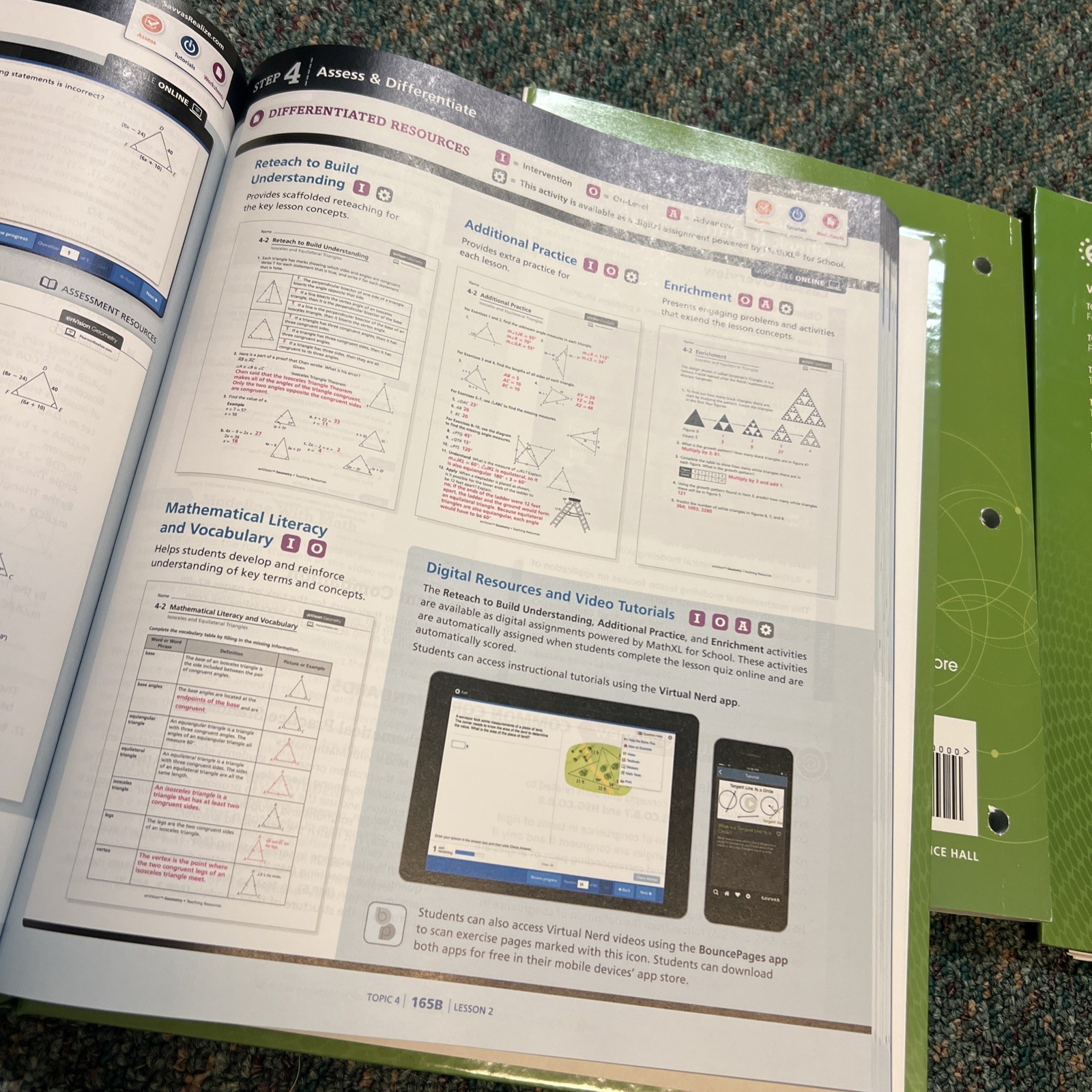 envision geometry Teachers books 4 In All 2018 Common Core