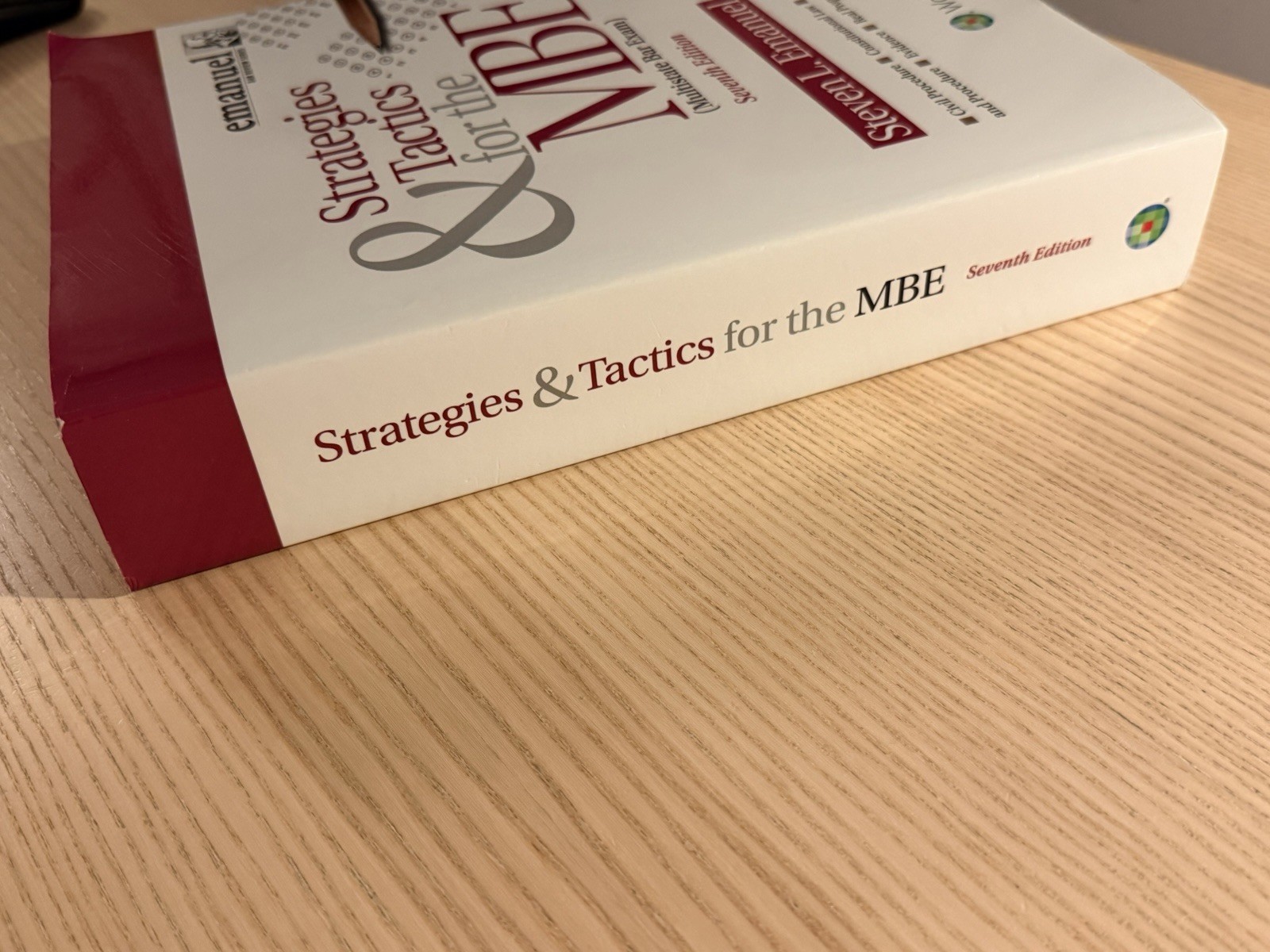Strategies & Tactics for the MBE (Bar Review) 7th Edition by Steven Emanuel 2020
