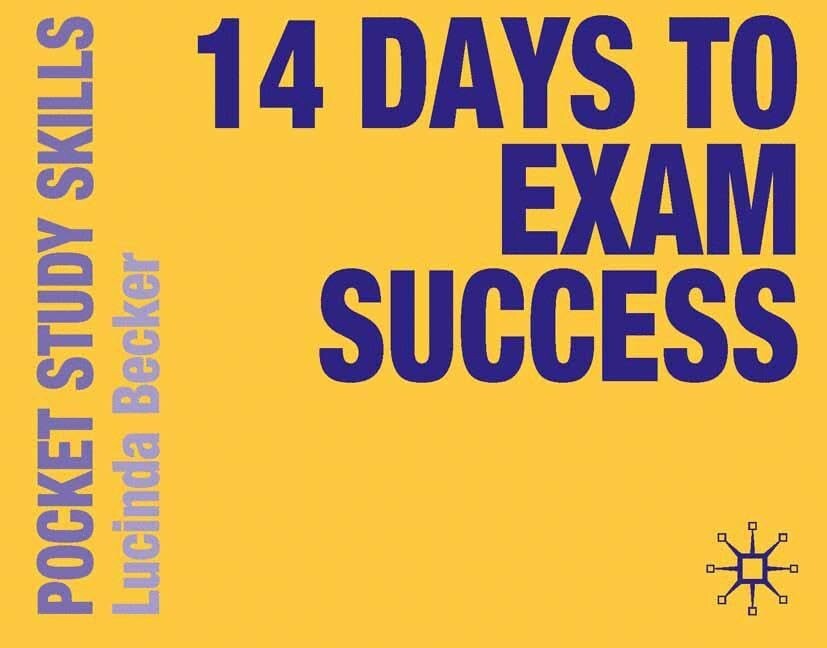 14 Days to Exam Success (Pocket Study Skills), Becker, Lucinda, New, Paperback