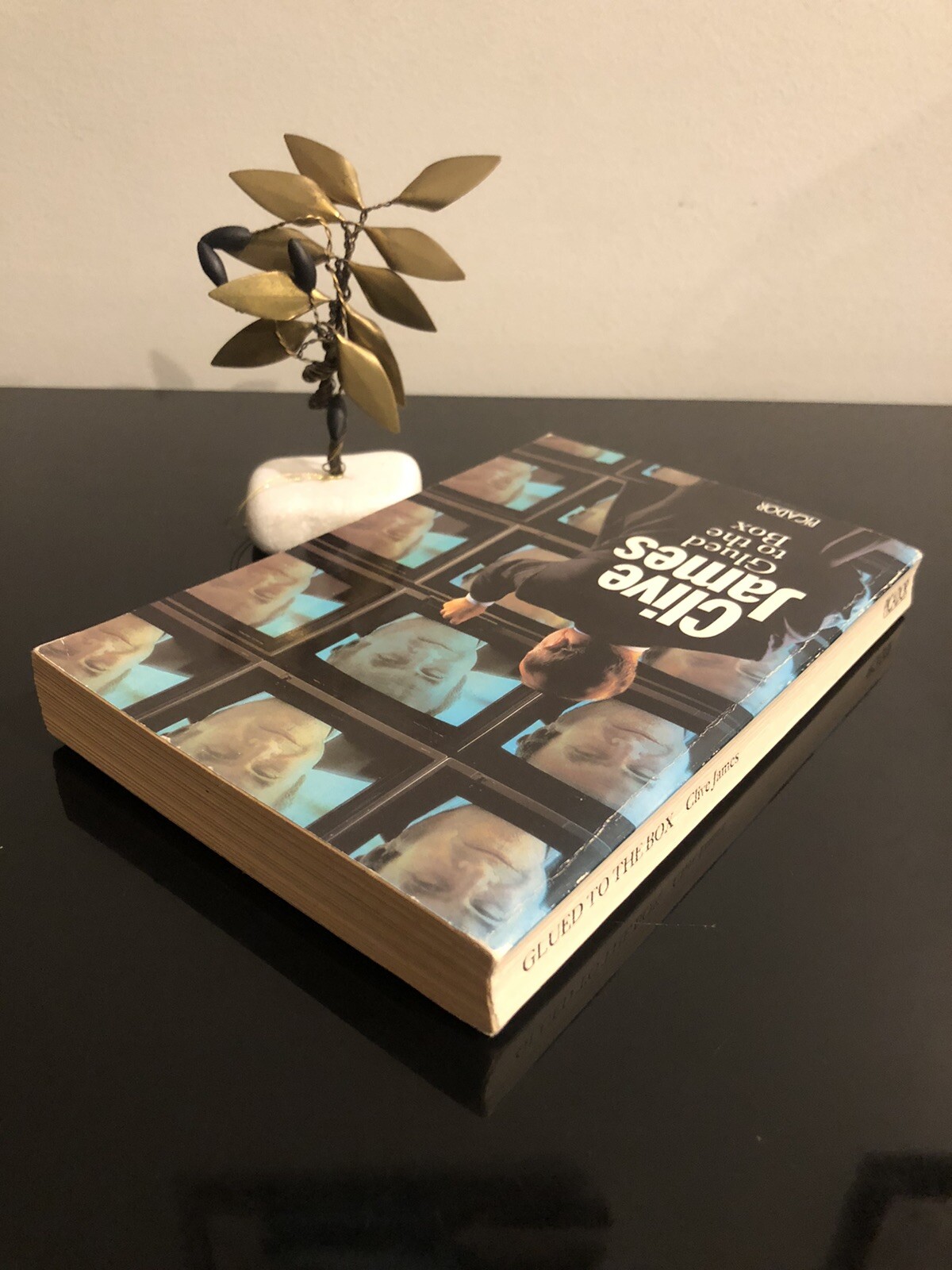 Clive James (1939-2019) Glued To The Box Picador 1983 First Edition S/C V/G