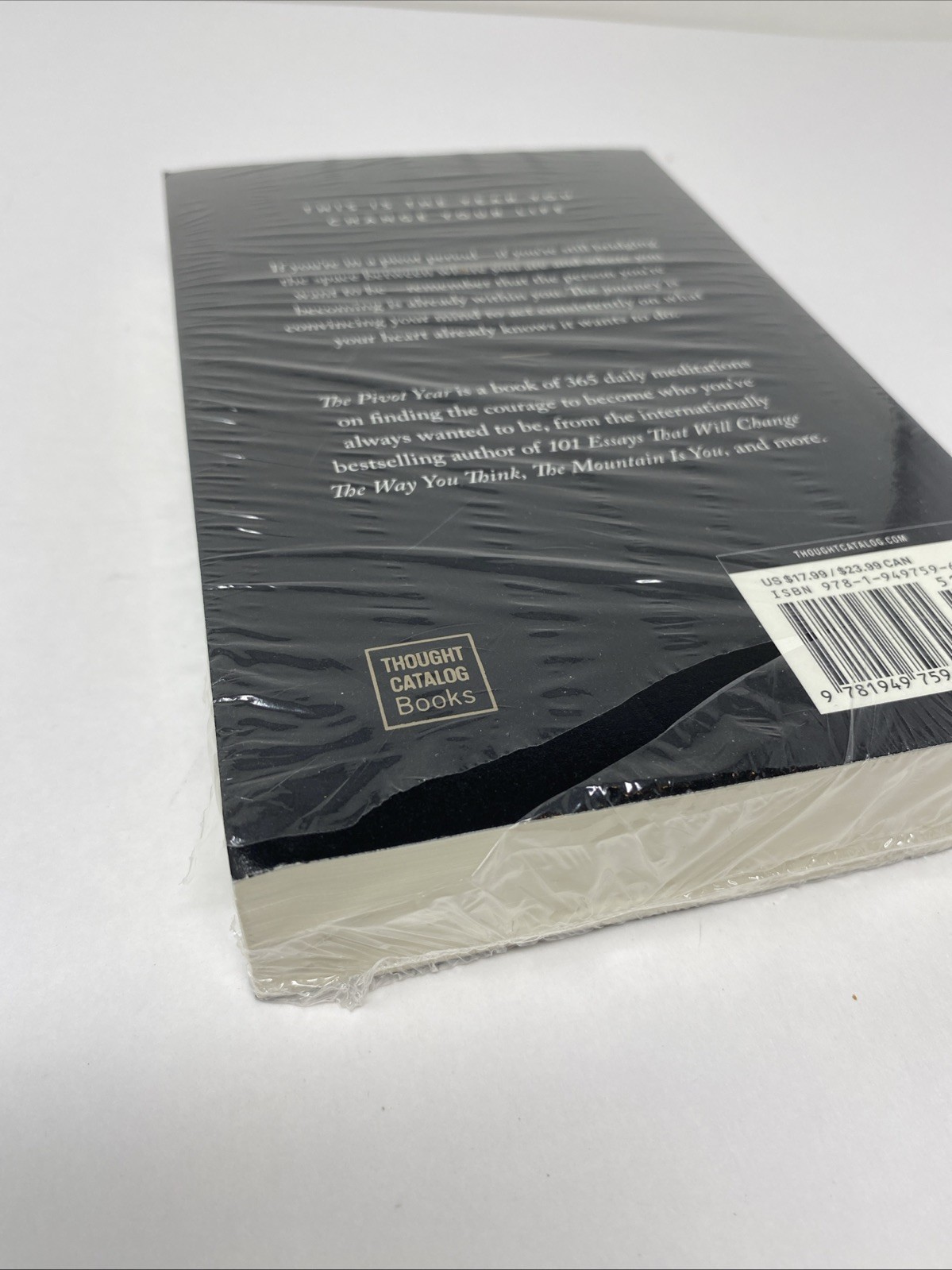 Pivot Year Brianna Wiest Paperback NEW SEALED Tear in Wrap