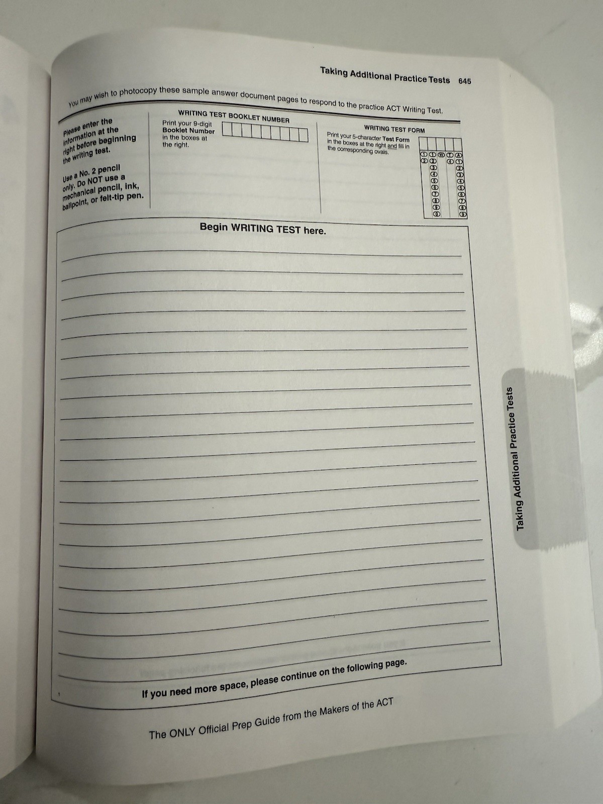 The Official ACT Prep Guide 2023-2024 Book + 14 Practice Tests + 400 Digital…