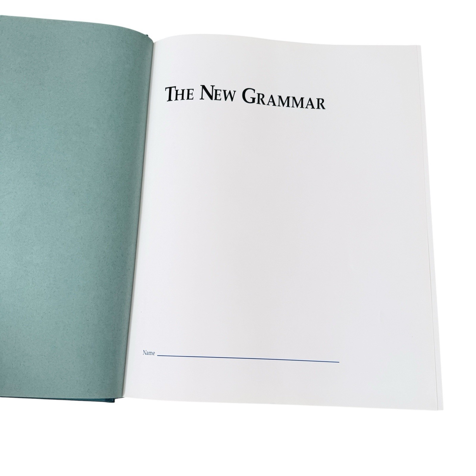 L Ron Hubbard Book The New Grammar 1990 1st Edition Large Hardcover Book
