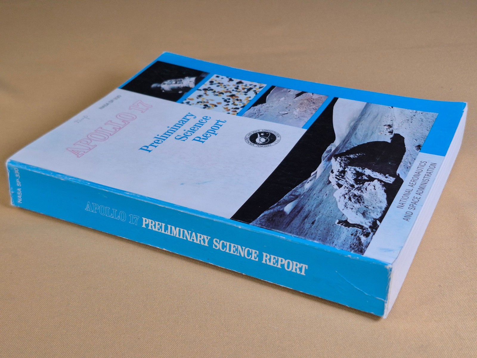 Apollo 17 Preliminary Science Report – NASA SP-330 – 1973 Printing 712 pages