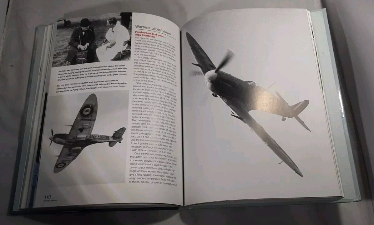 HAYNES ICONS SUPERMARINE SPITFIRE MANUAL 160 PAGES H6574 GOOD CONDITION – £12.99
