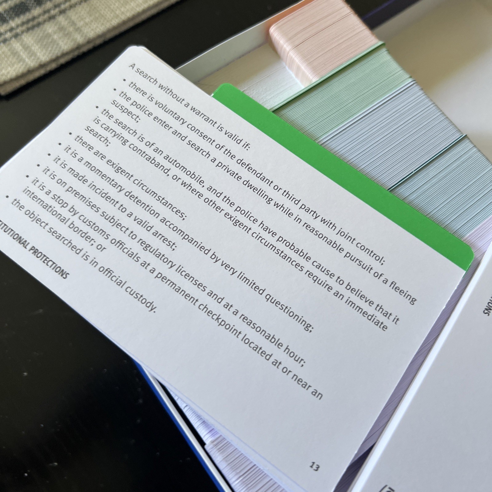📚❤**VG** Kaplan Bar Review: Bar Exam MBE Flashcards — Retails $149 ✅👍
