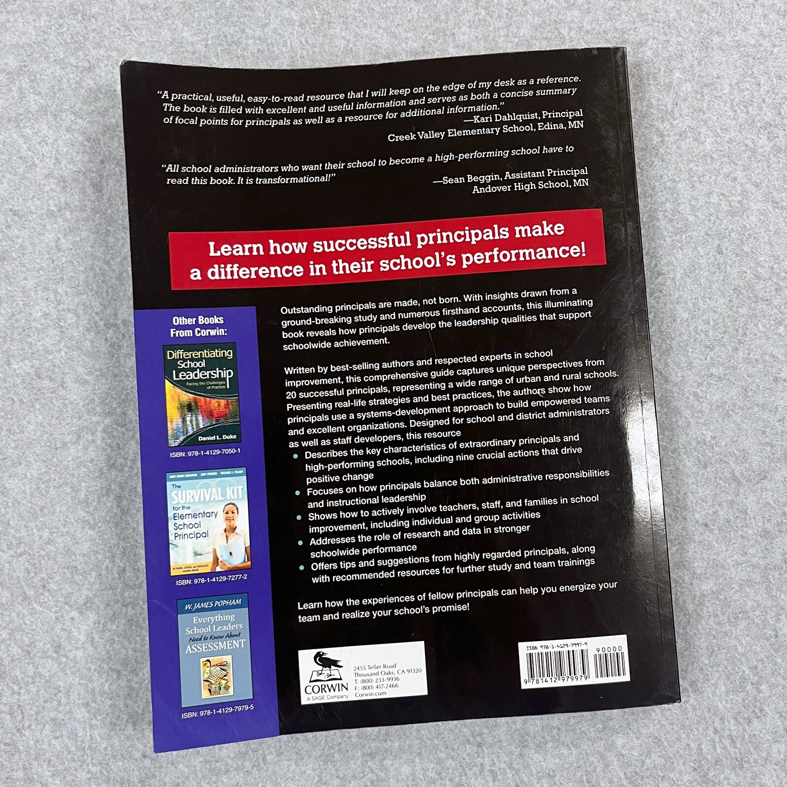 Handbook of School Improvement How High-performing Principals Create High-p..