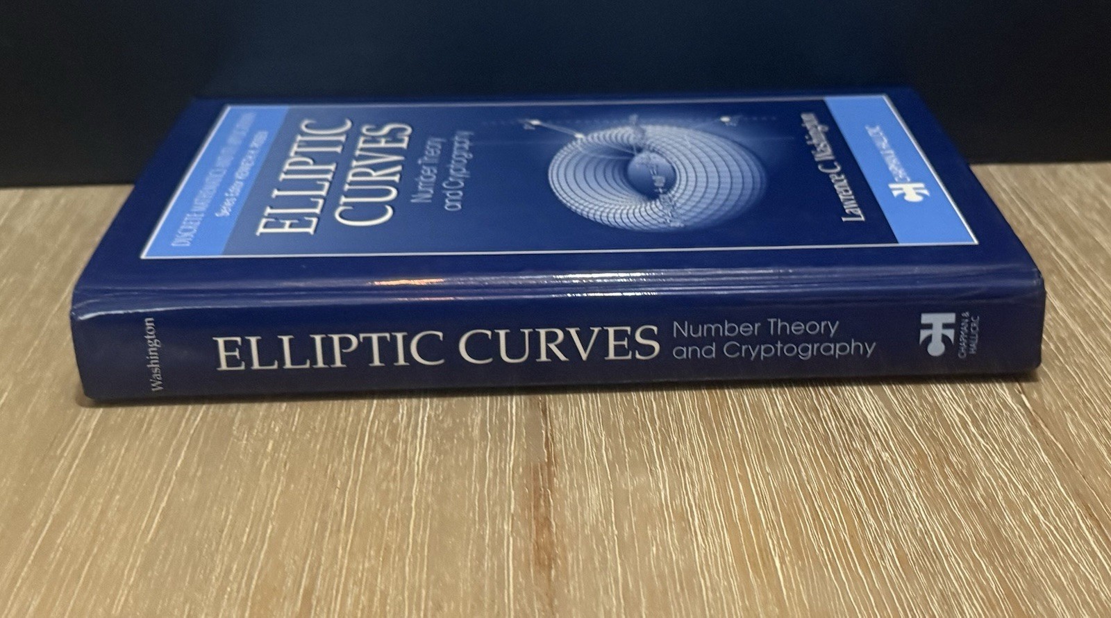 Elliptic Curves by Lawrence C. Washington 1982 Hardcover