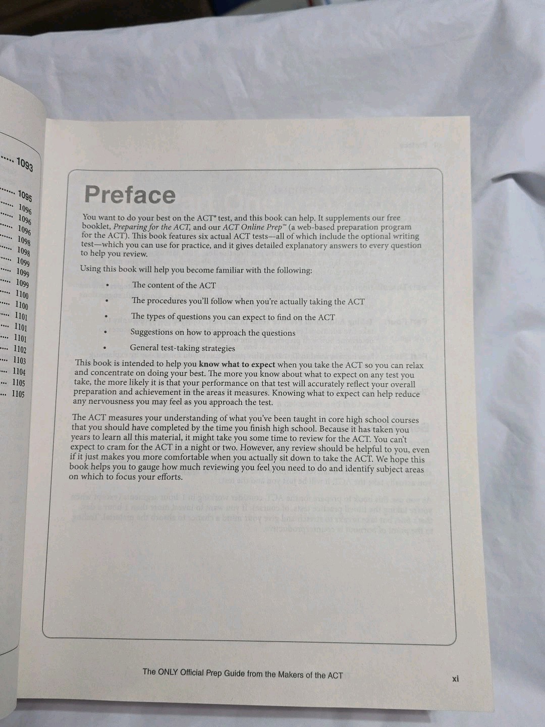 ACT Prep Guide 2022-2023 Paperback By ACT Like New The Official
