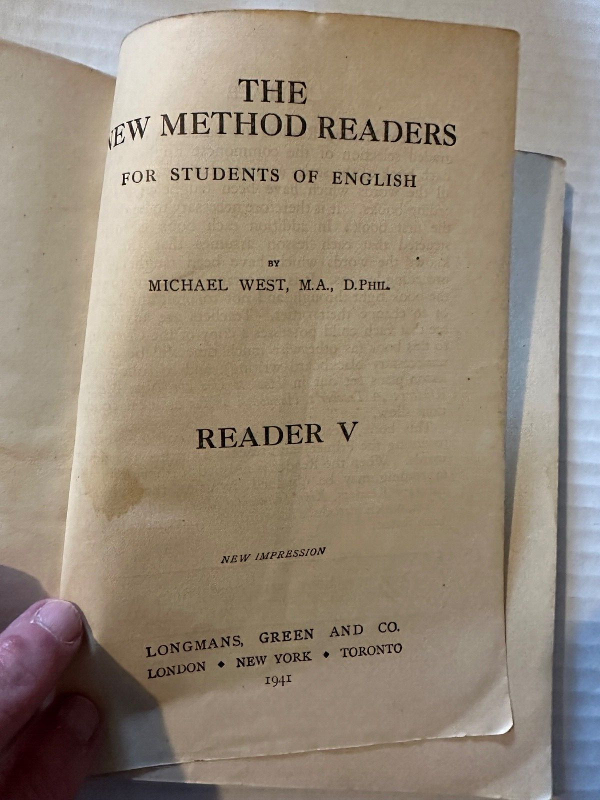 NEW METHOD READERS STANDARD EDITION READER 5- PAPERBACK BOOK