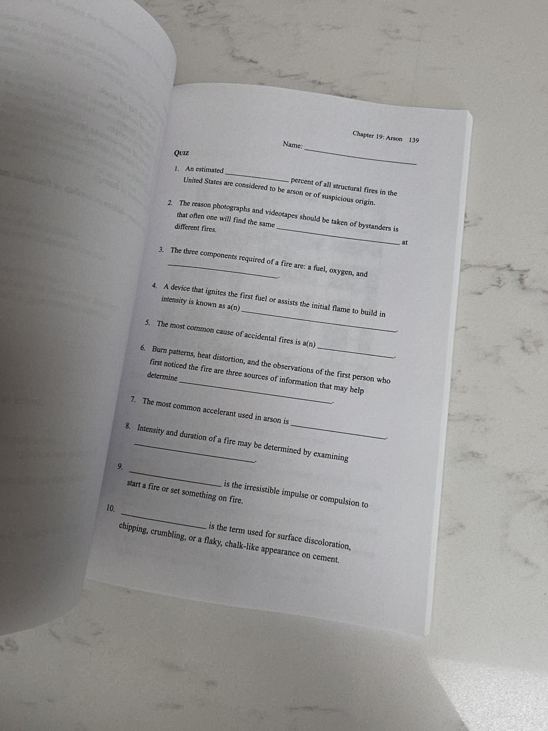 Criminal Investigation A Method For Reconstructing The Past Study Guide…