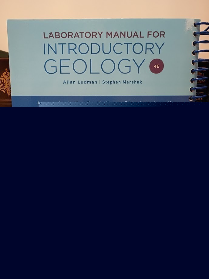 Laboratory Manual for Introductory Geology 4th Edition Ludman Marshak VG+