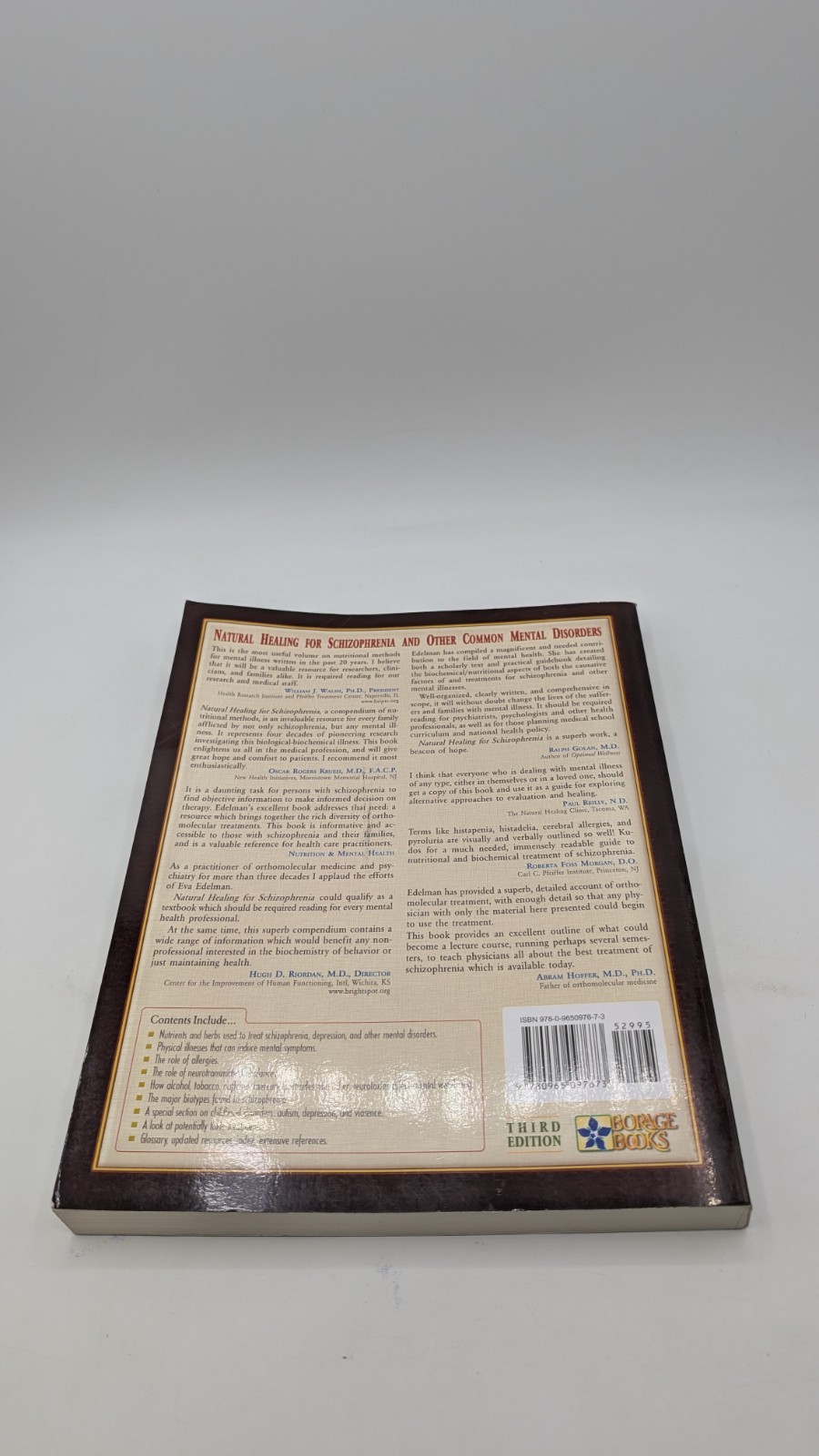 Natural Healing for Schizophrenia and Other Common Mental Disorders 3rd ed