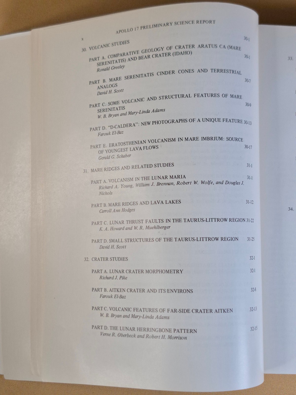 Apollo 17 Preliminary Science Report – NASA SP-330 – 1973 Printing 712 pages