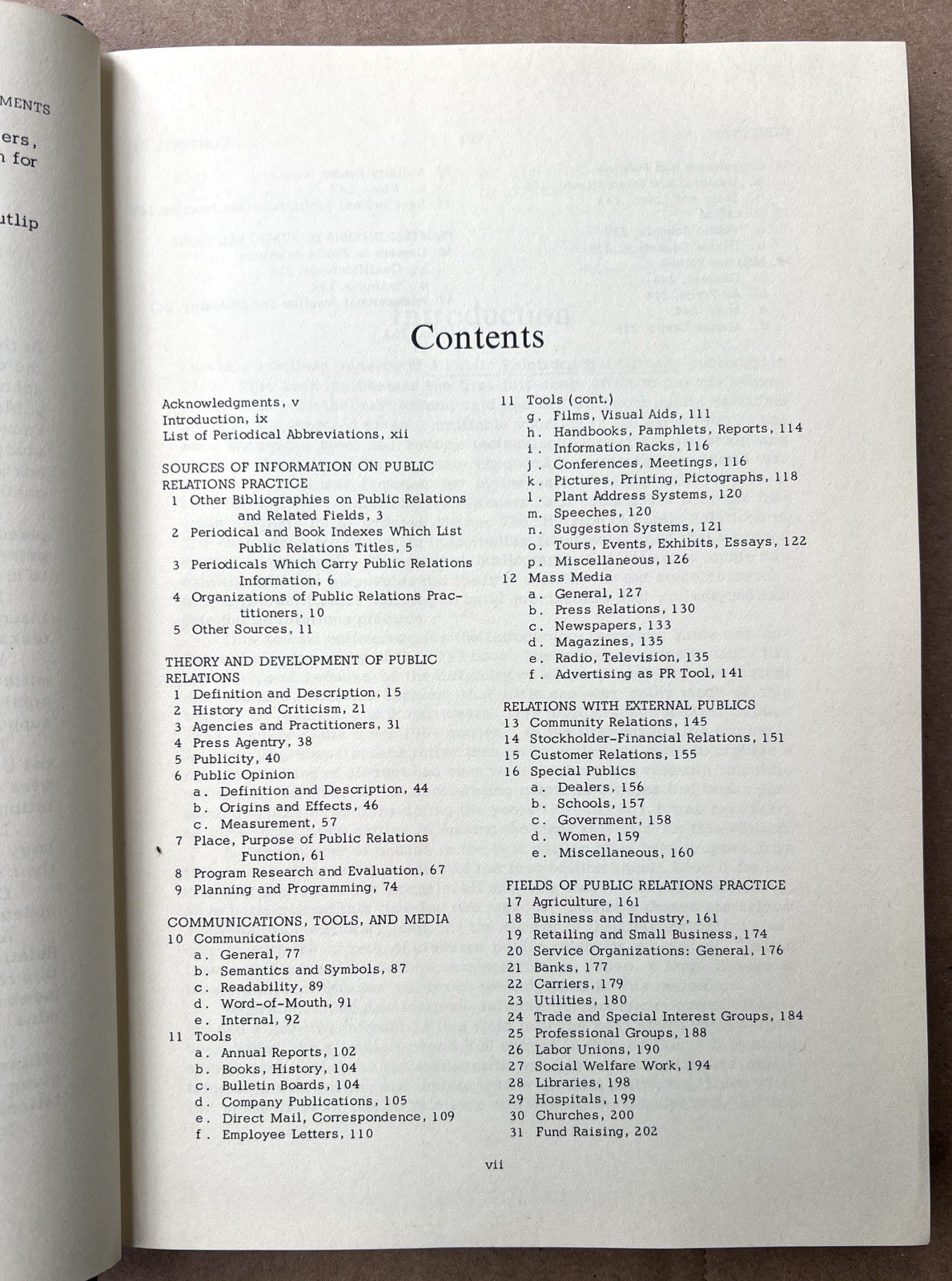 A Public Relations Bibliography 1965 SM Cutlip Journalism History Reference
