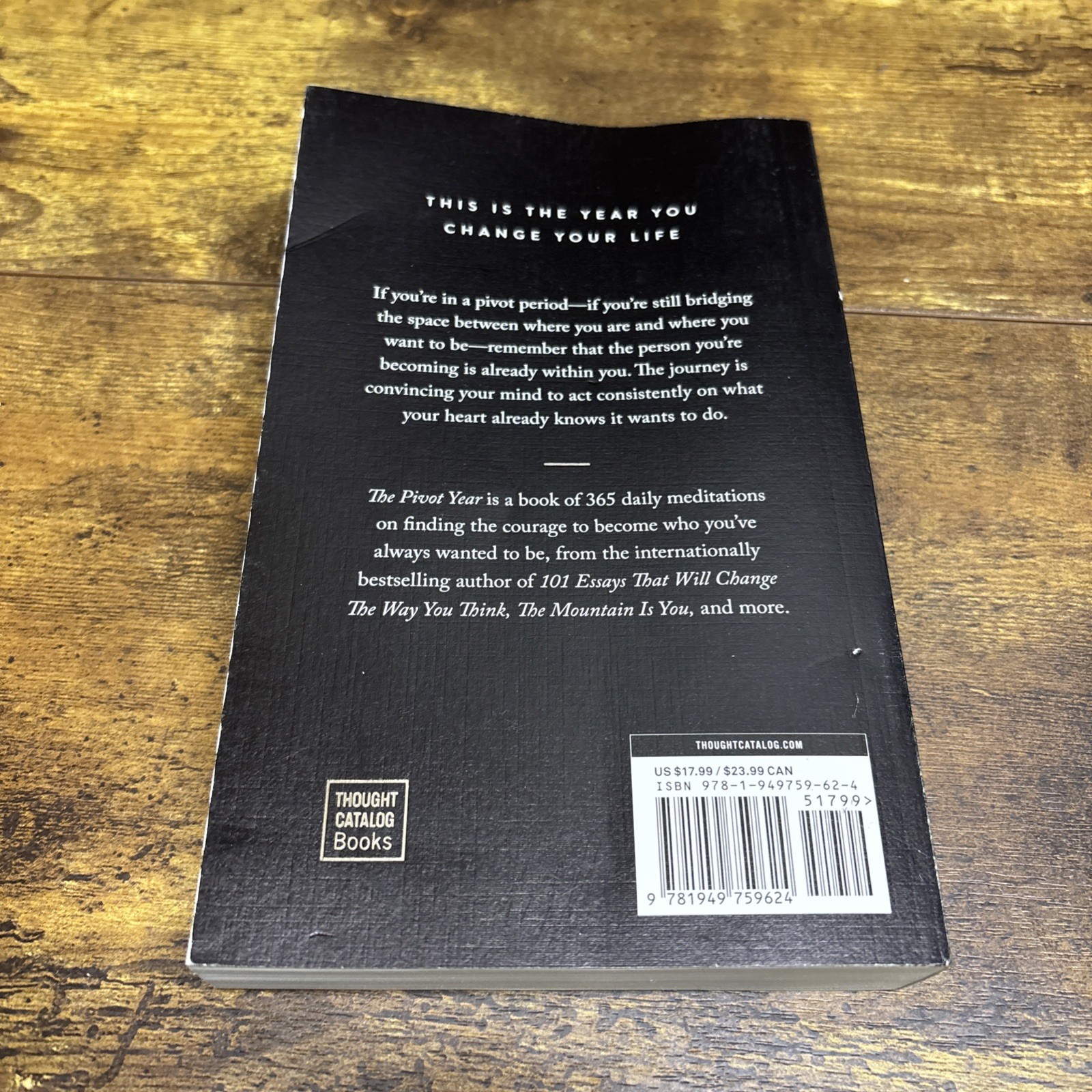 Pivot Year by Brianna Wiest (2023, Trade Paperback)