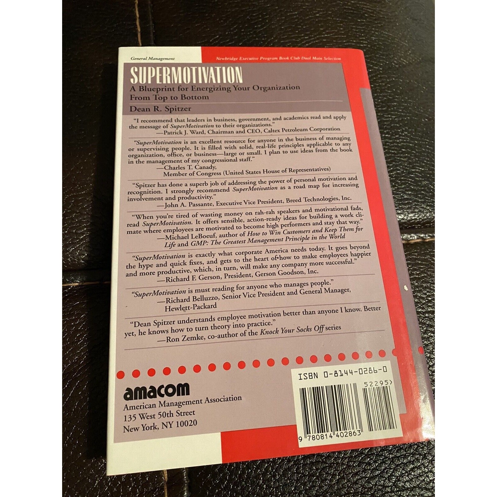 Supermotivation : A Blueprint for Energizing Your Organization from Top to…