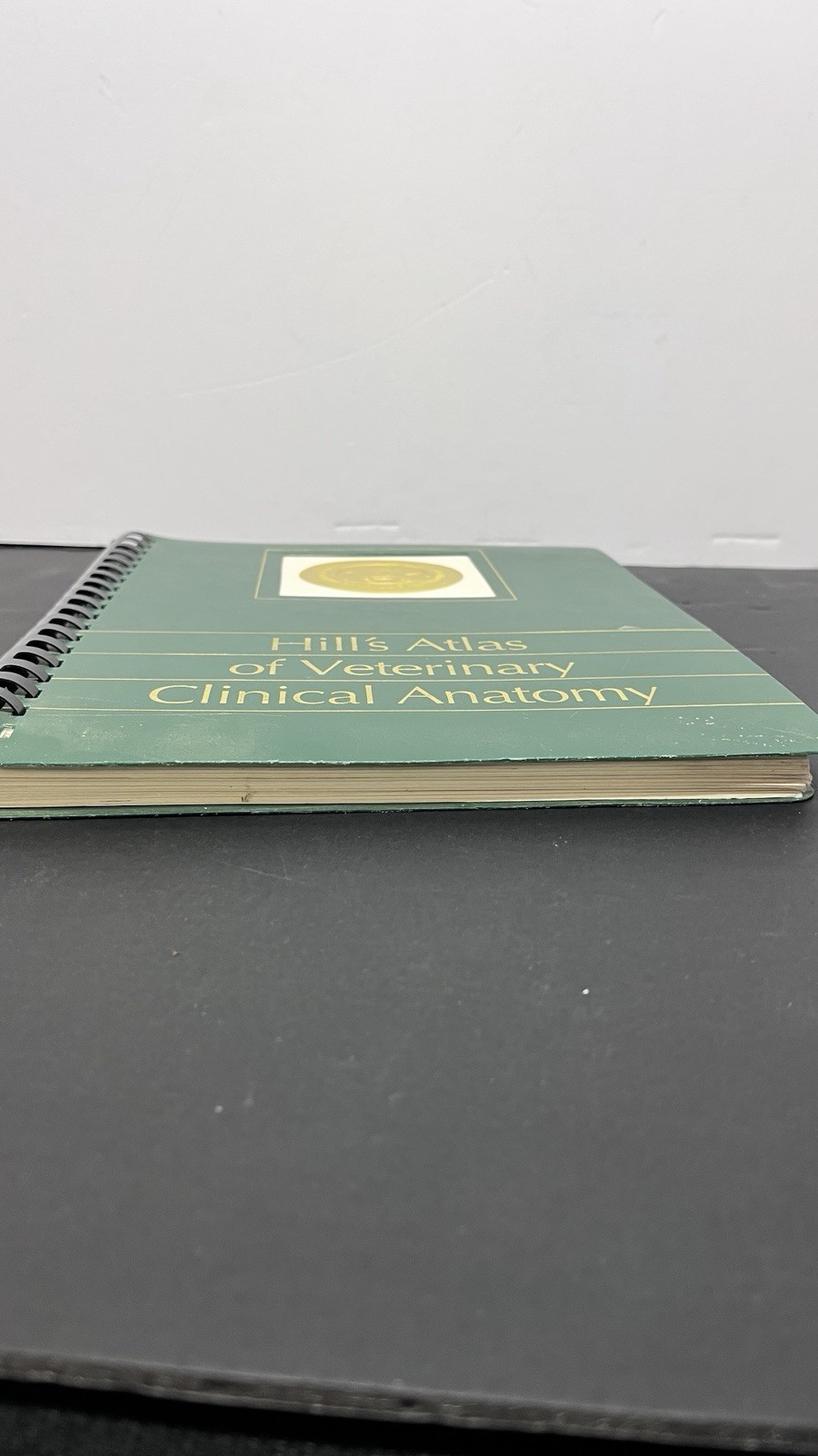 Hill’s Atlas Of Veterinary Clinical Anatomy (1989 Spiral Bound) Cats Dogs Pets