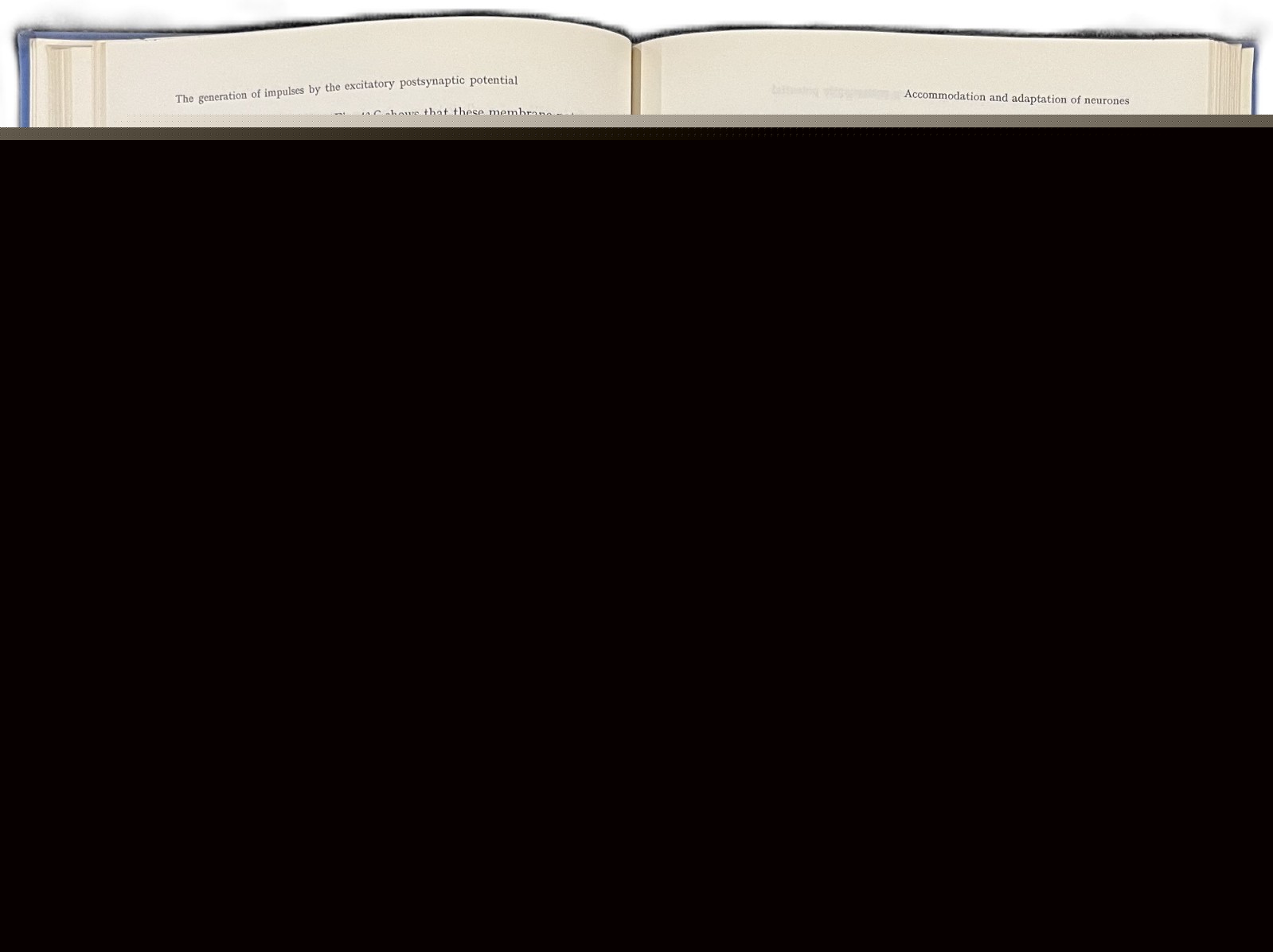 THE PHYSIOLOGY OF SYNAPSES [ENGLISH LANGUAGE, 1964 ORIGINAL PRINT FROM GERMANY]