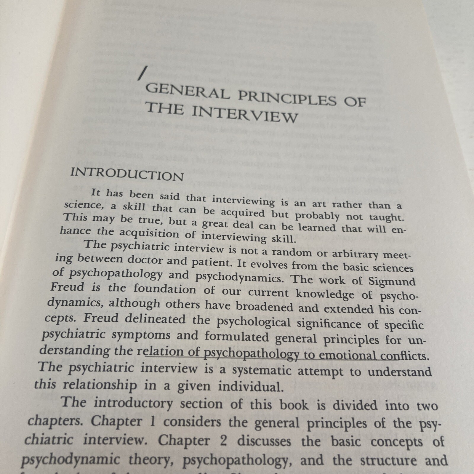 The Psychiatric Interview In Clinical Practice Hardcover Book 1971 By Mackinnon