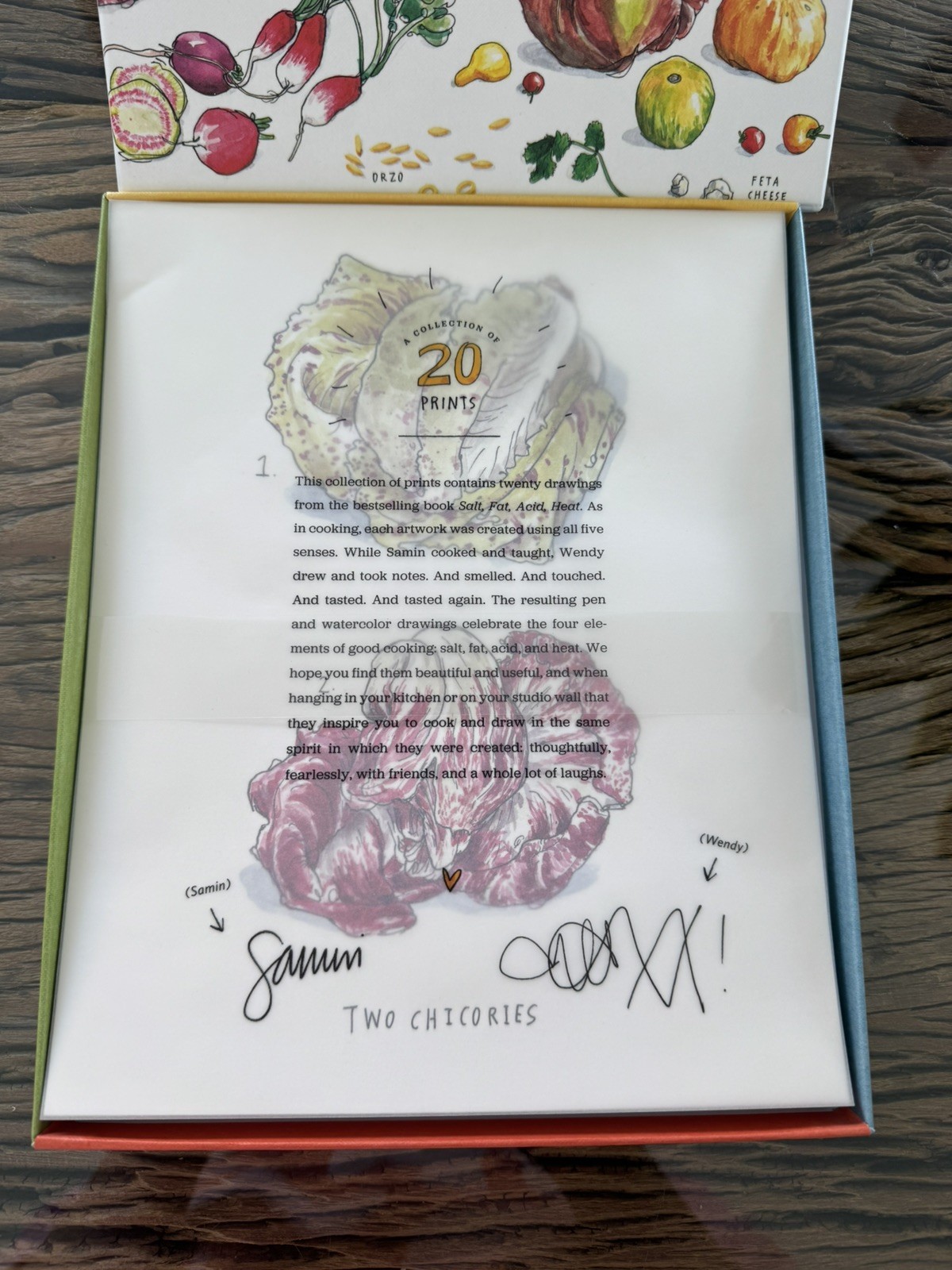 Salt, Fat, Acid, Heat: A Collection of 20 Prints by Samin Nosrat (English) Print
