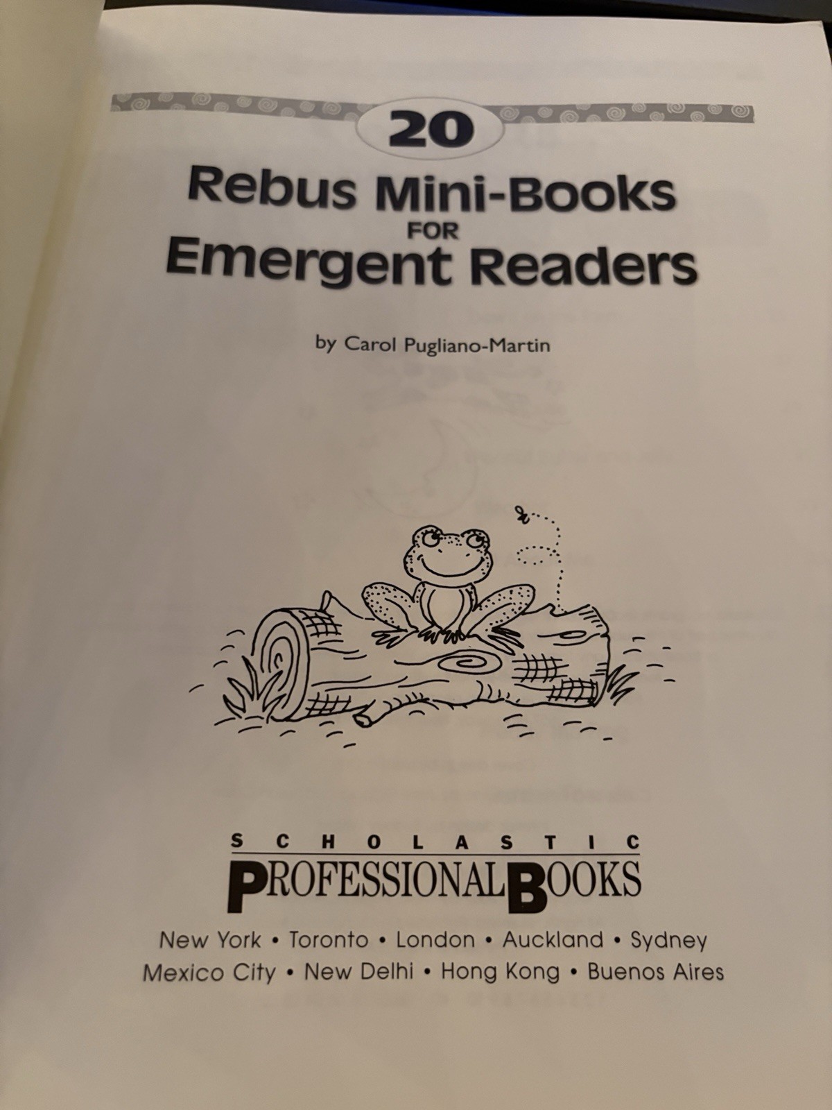 20 Rebus Mini-Books for Emergent Re…, Pugliano-Martin